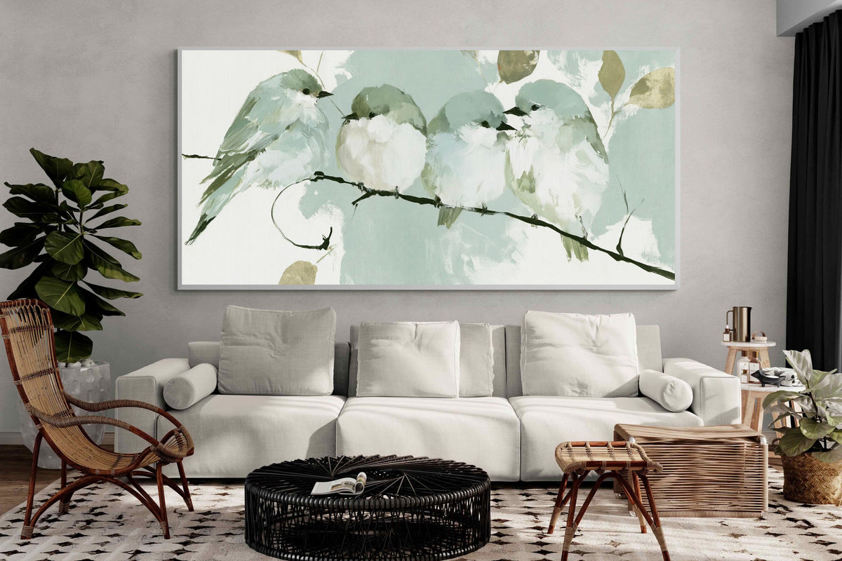 Pixalot ® Four Birds On A Branch