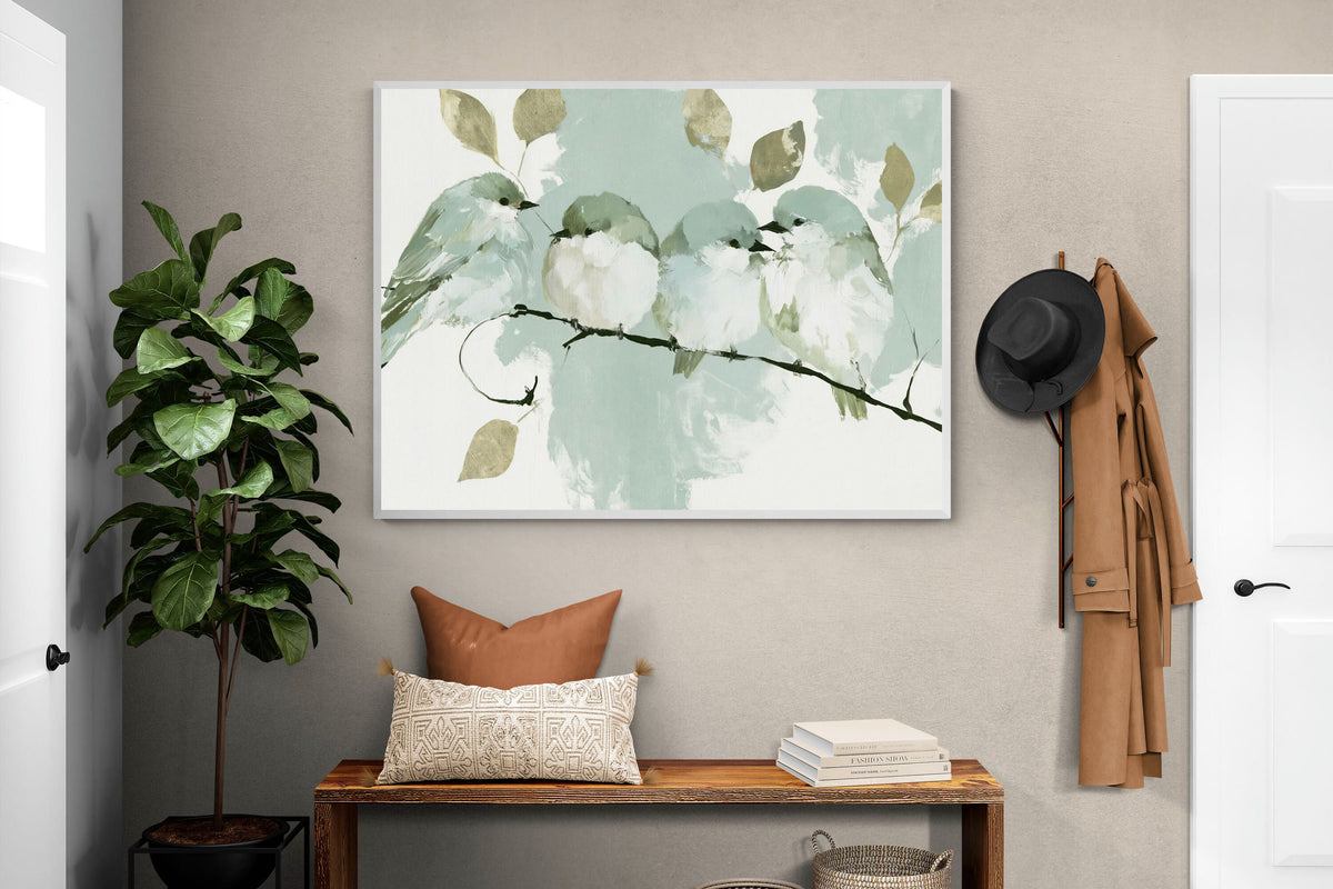 Pixalot ® Four Birds On A Branch