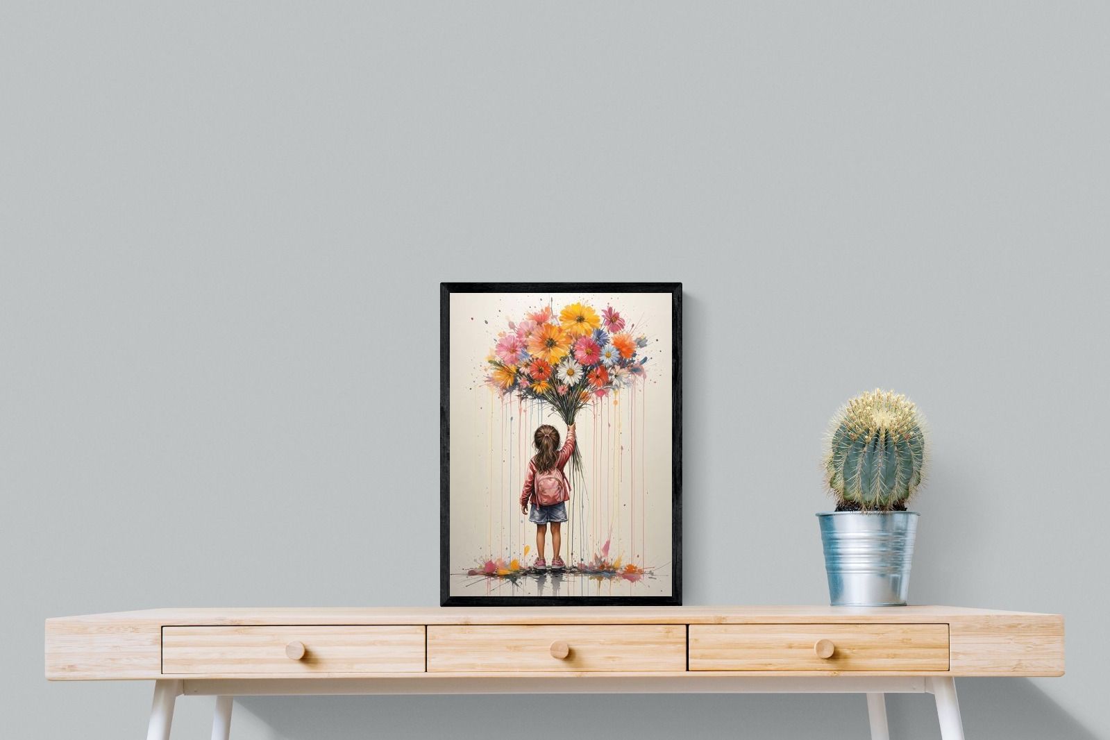 Pixalot ® Girl With Flowers