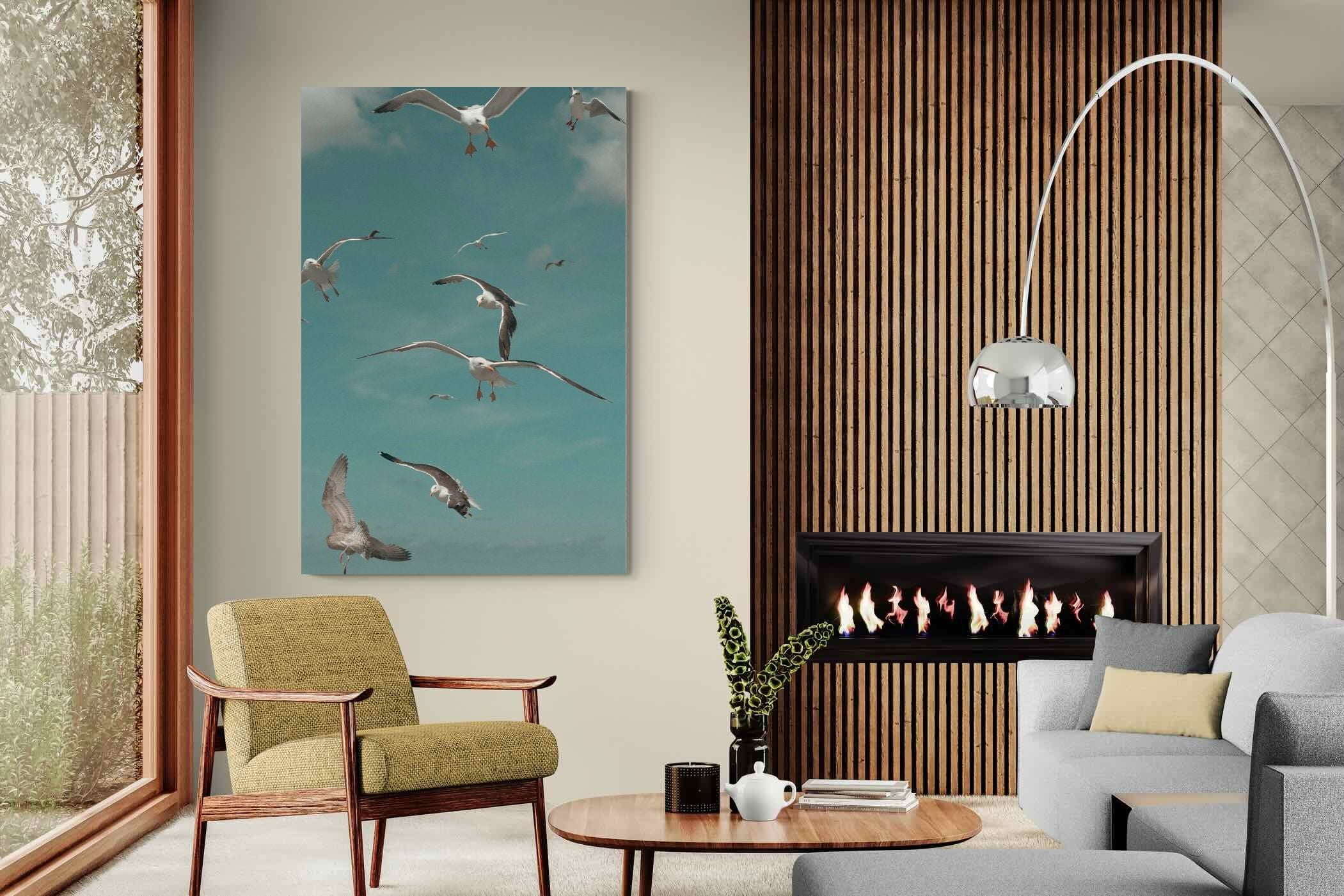 Pixalot ® Gulls in Blue
