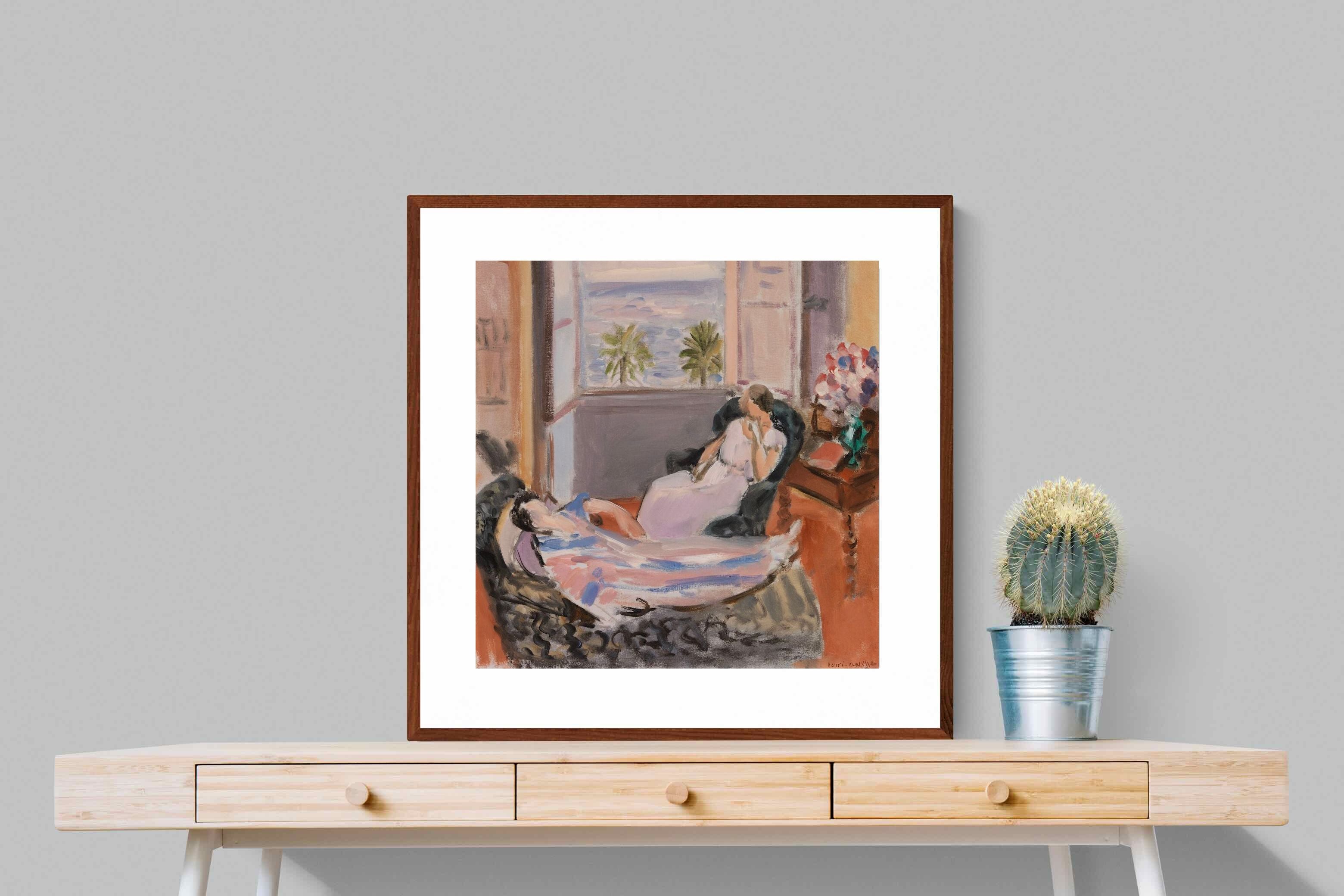 Pixalot Interior with Two Figures