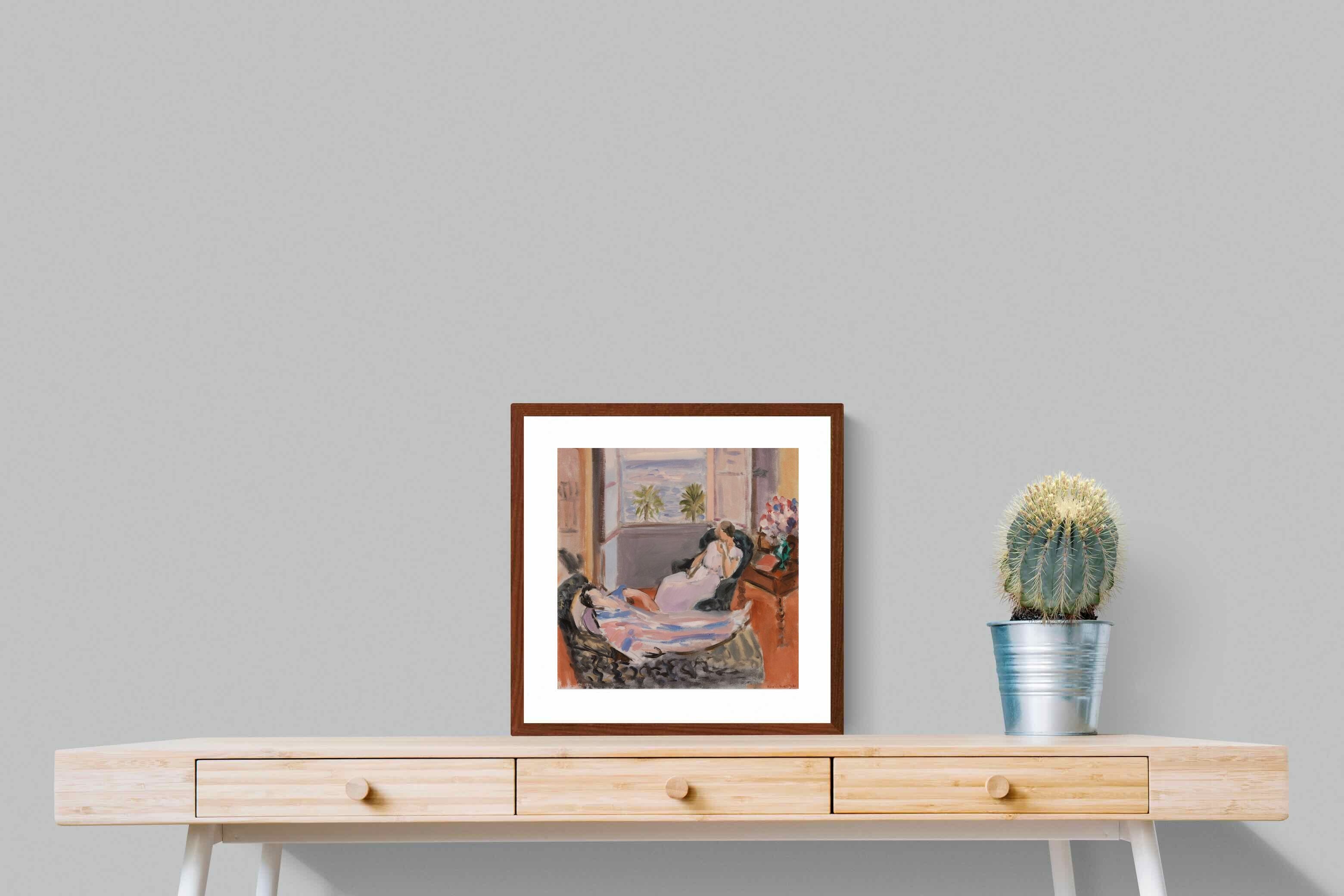 Pixalot Interior with Two Figures