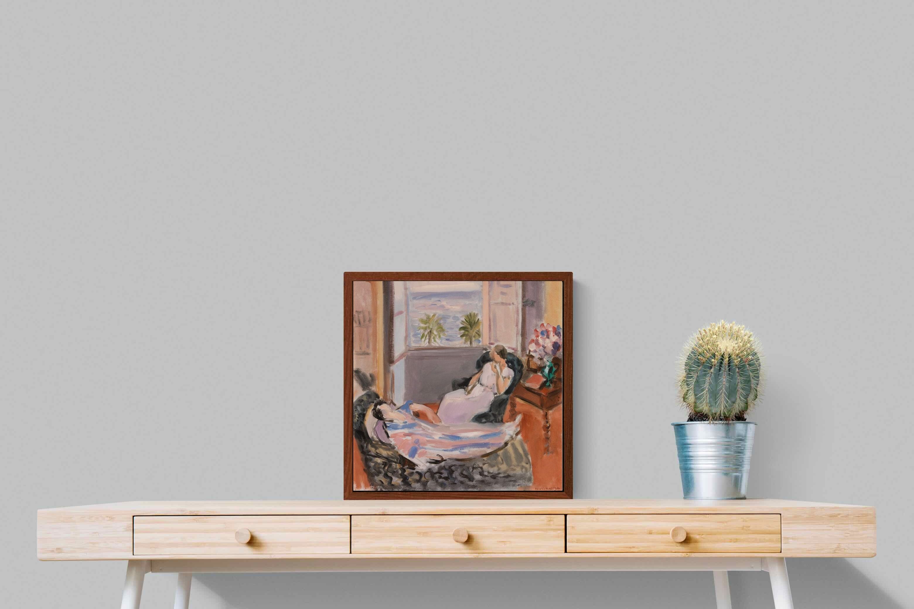 Pixalot Interior with Two Figures