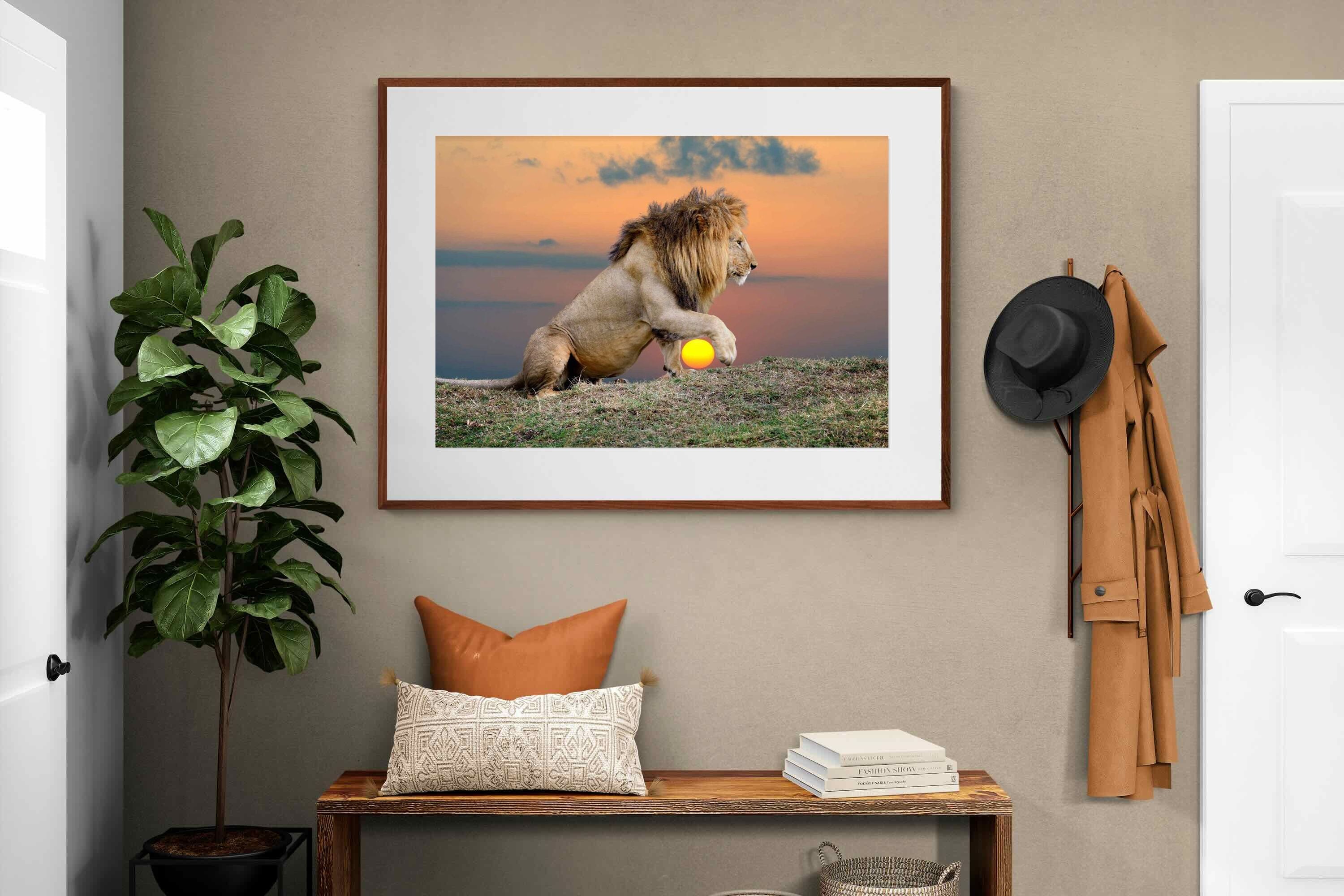 Pixalot ® Lion Sunset