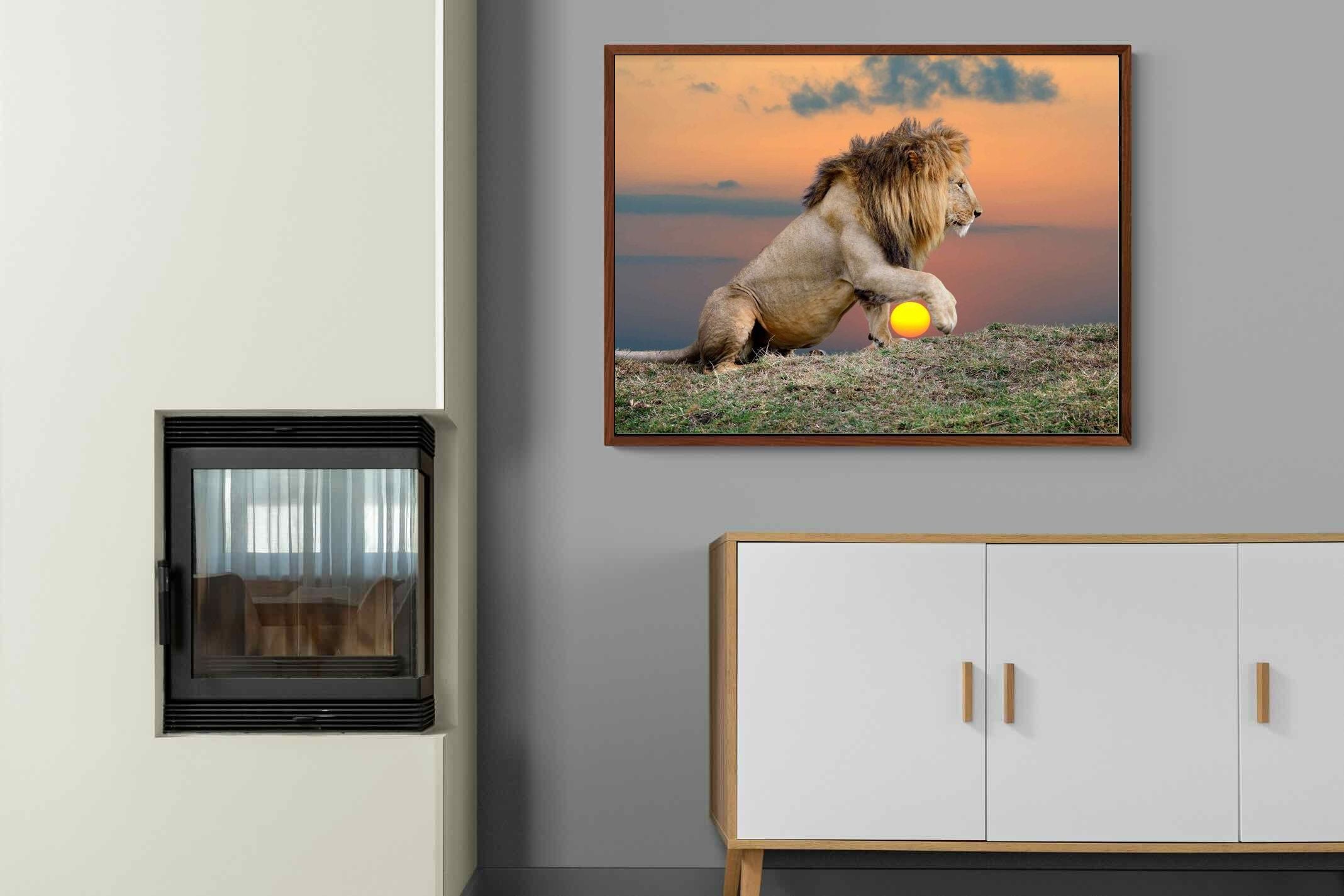 Pixalot ® Lion Sunset