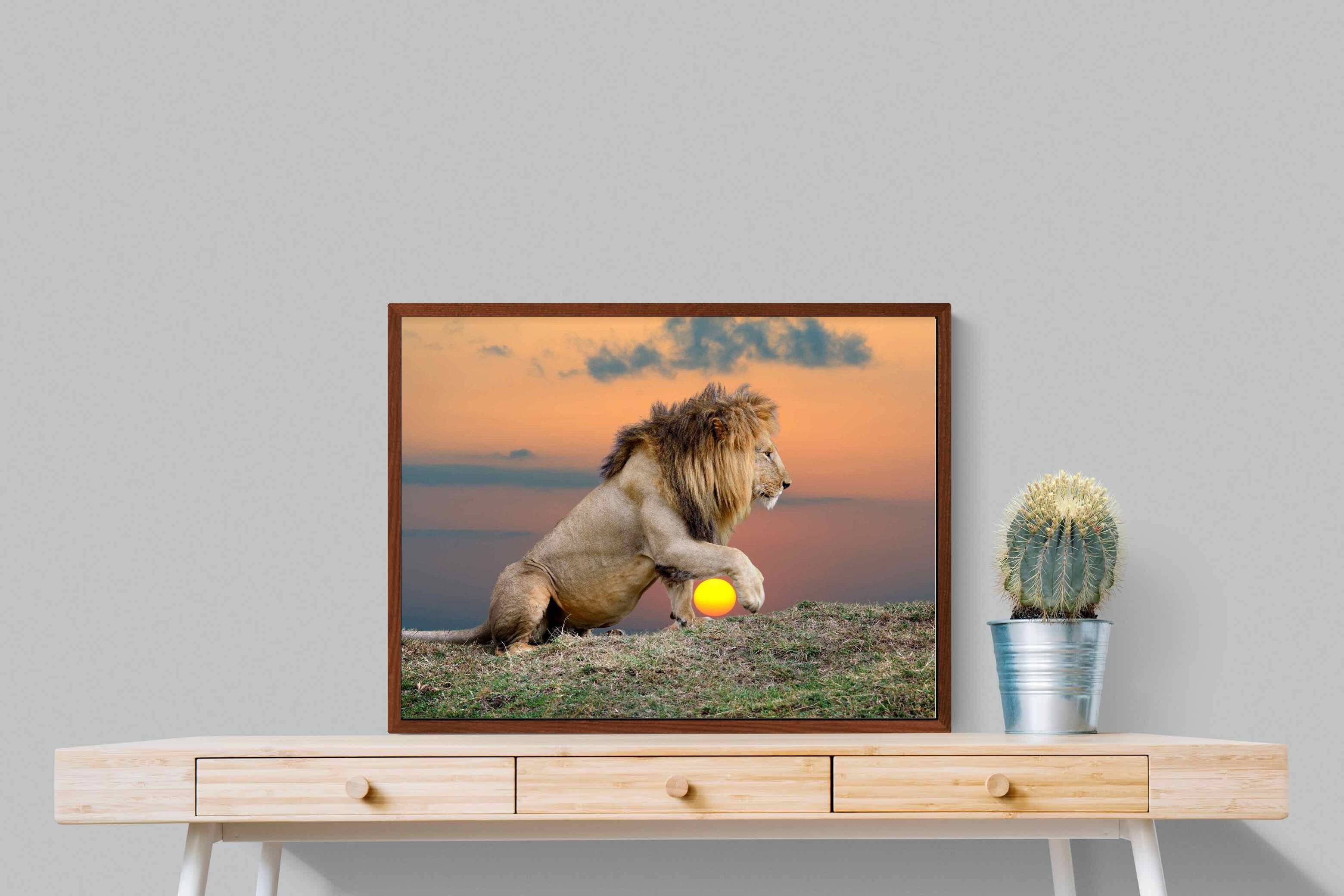 Pixalot ® Lion Sunset