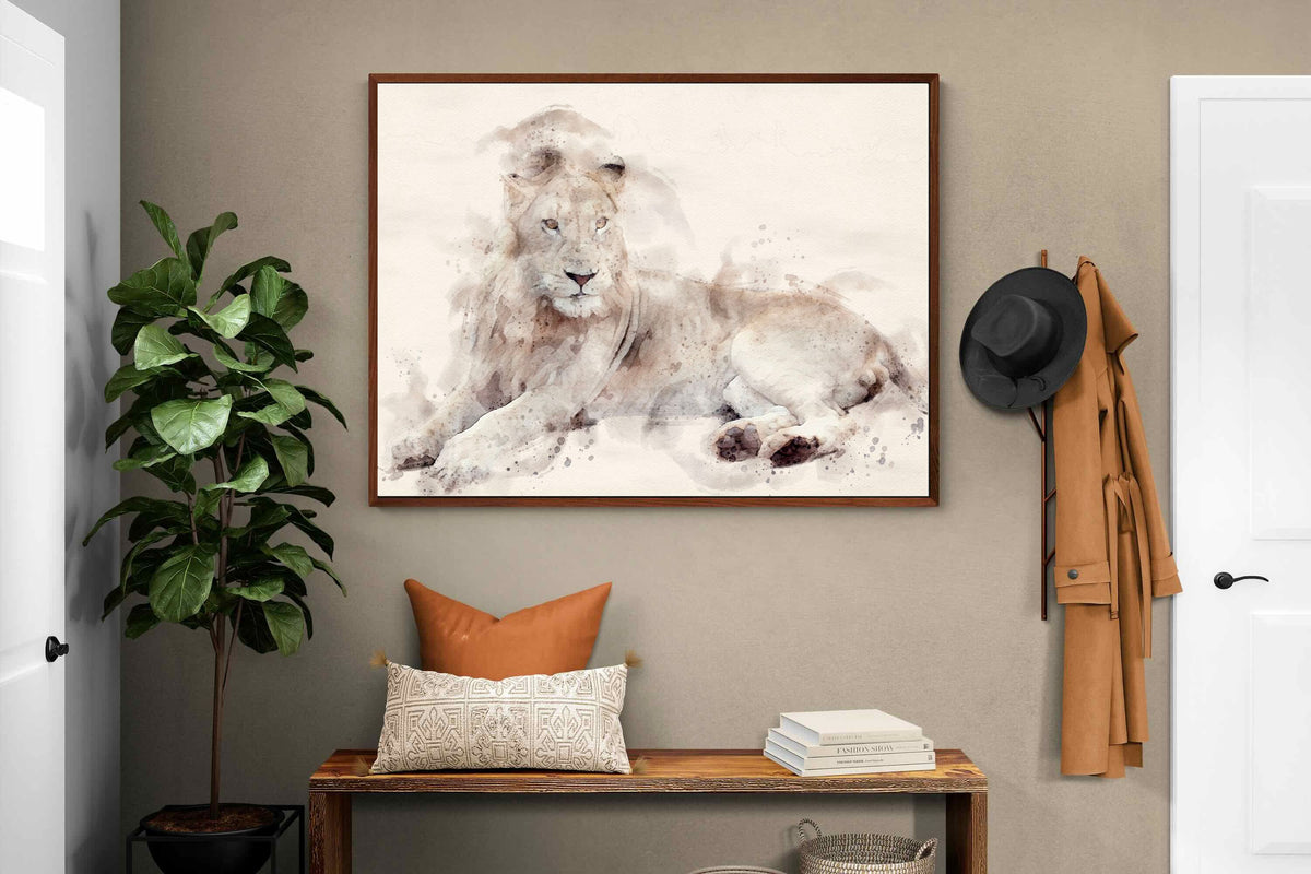Pixalot ® Lion Watercolour