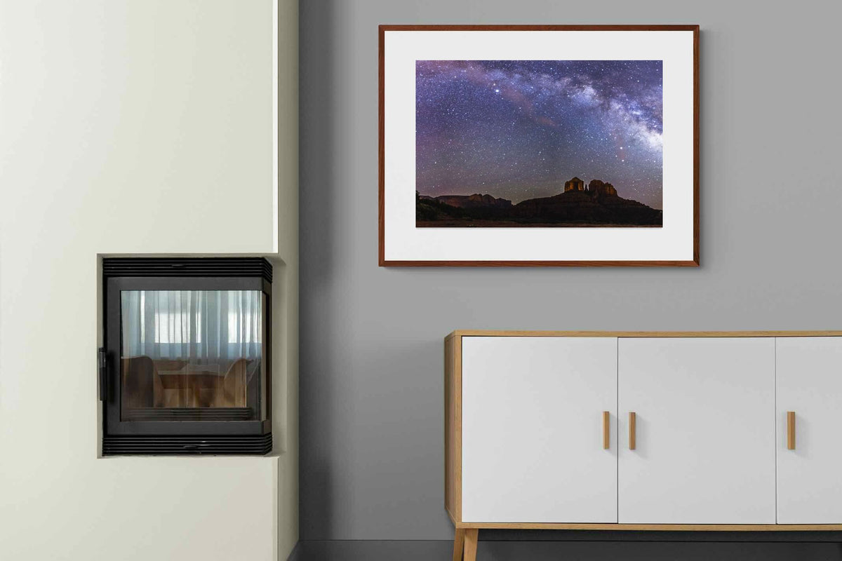 Pixalot ® Milky Way over Cathedral Rock