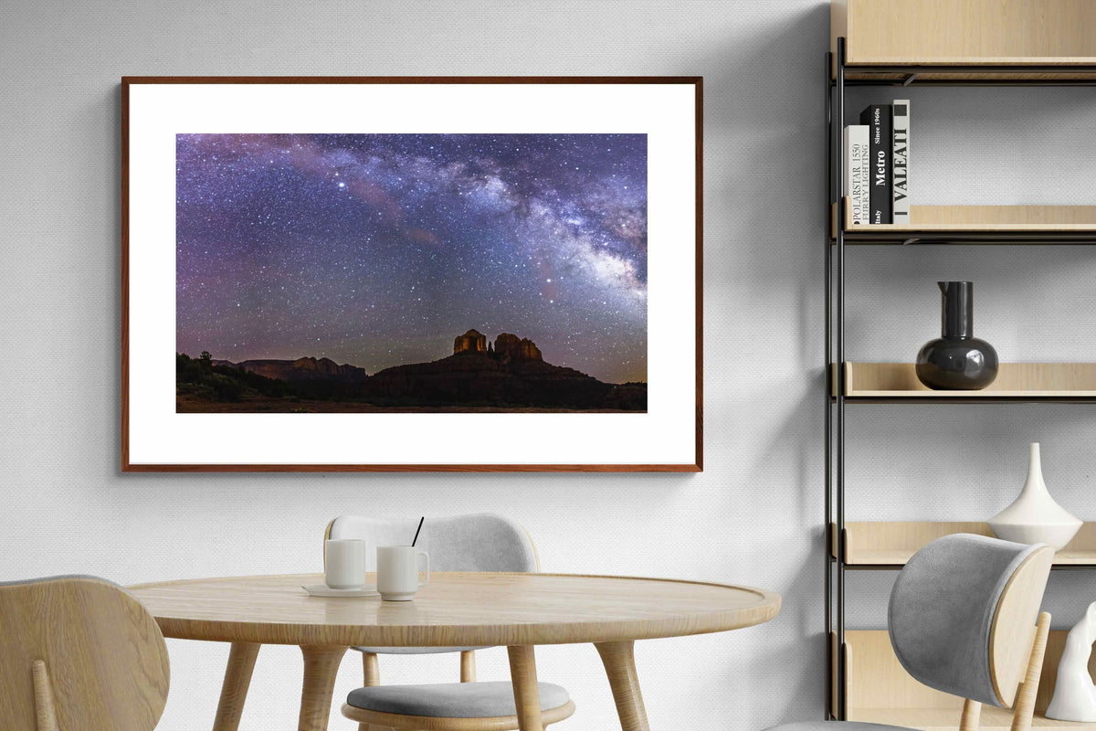 Pixalot ® Milky Way over Cathedral Rock