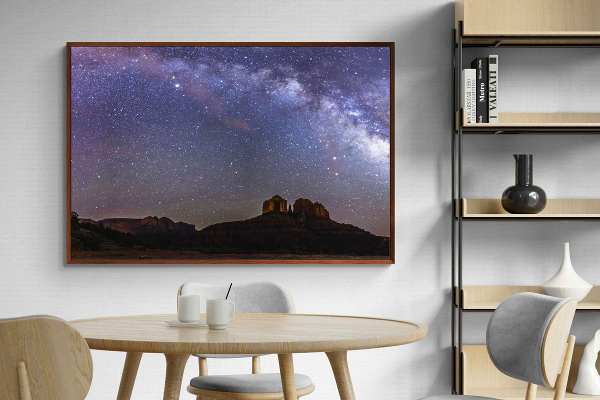 Pixalot ® Milky Way over Cathedral Rock