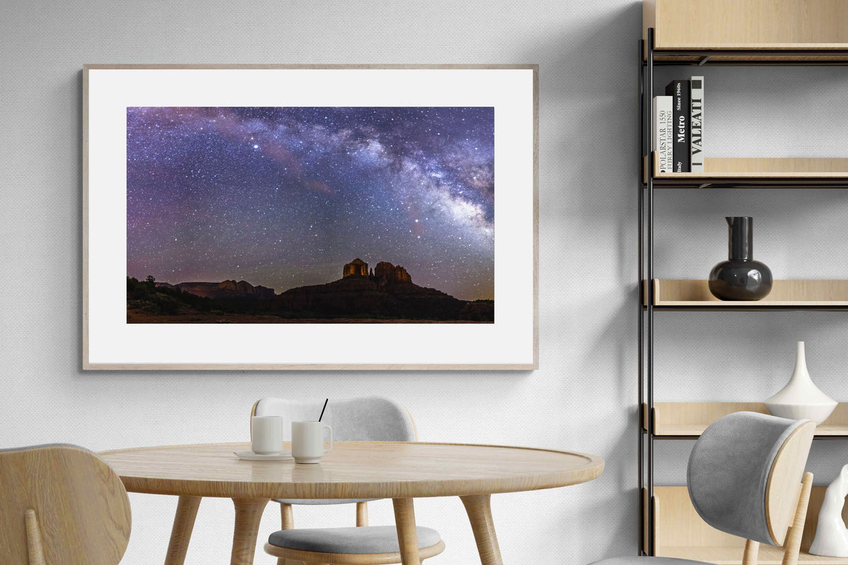 Pixalot ® Milky Way over Cathedral Rock