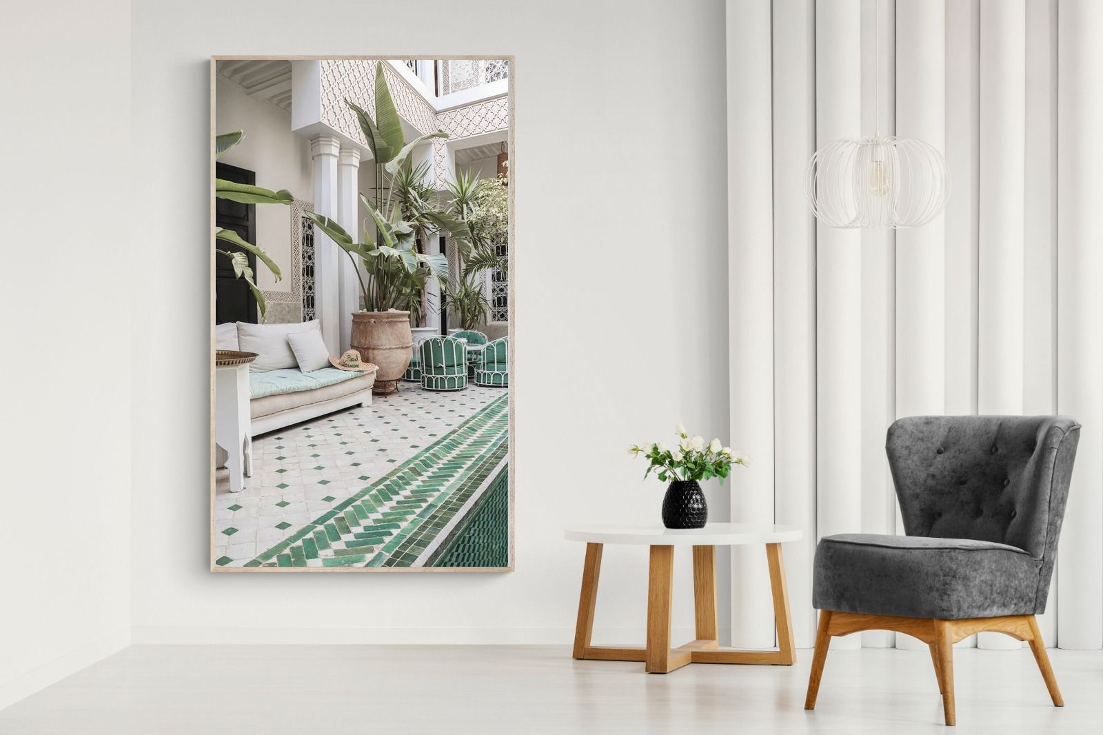 Pixalot Moroccan Courtyard