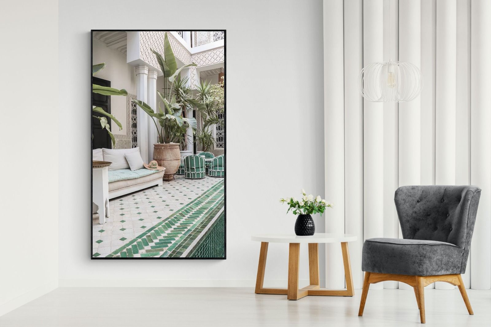 Pixalot Moroccan Courtyard