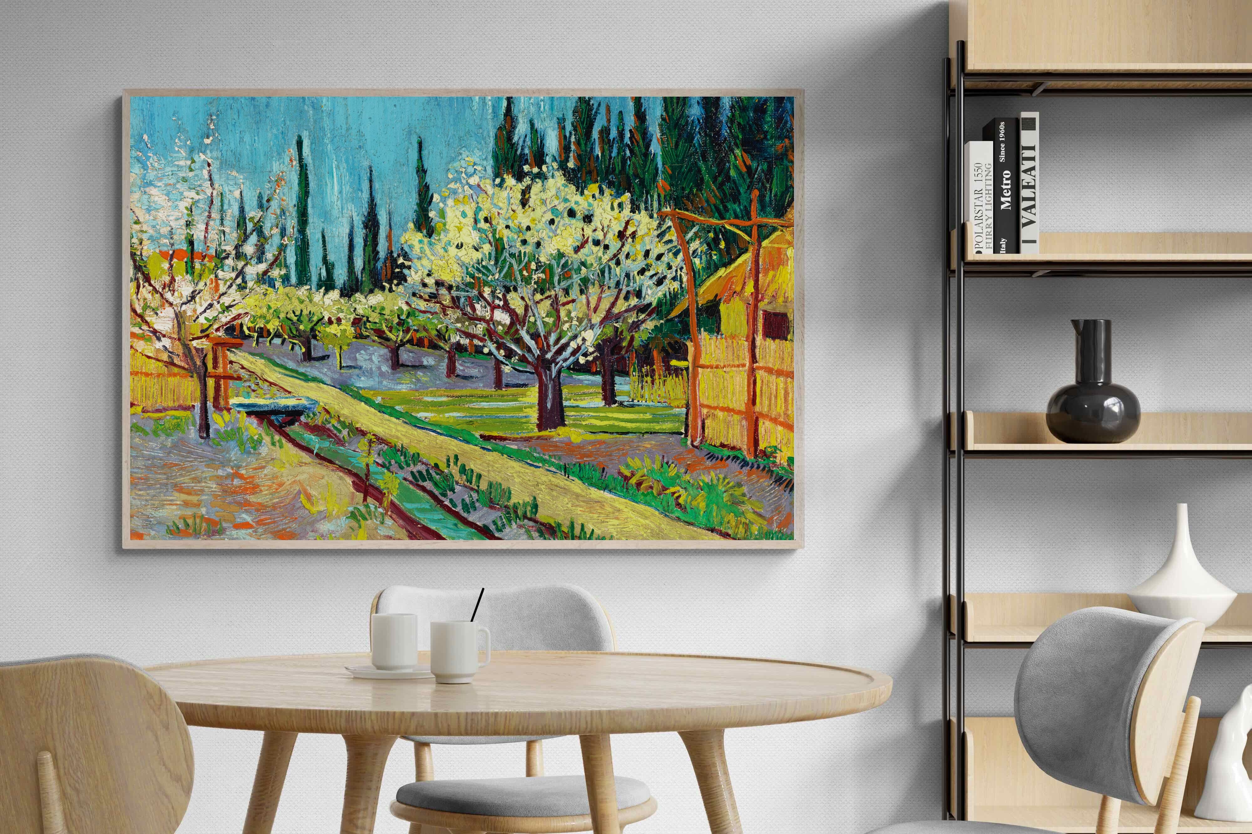 Pixalot ® Orchard Bordered by Cypresses