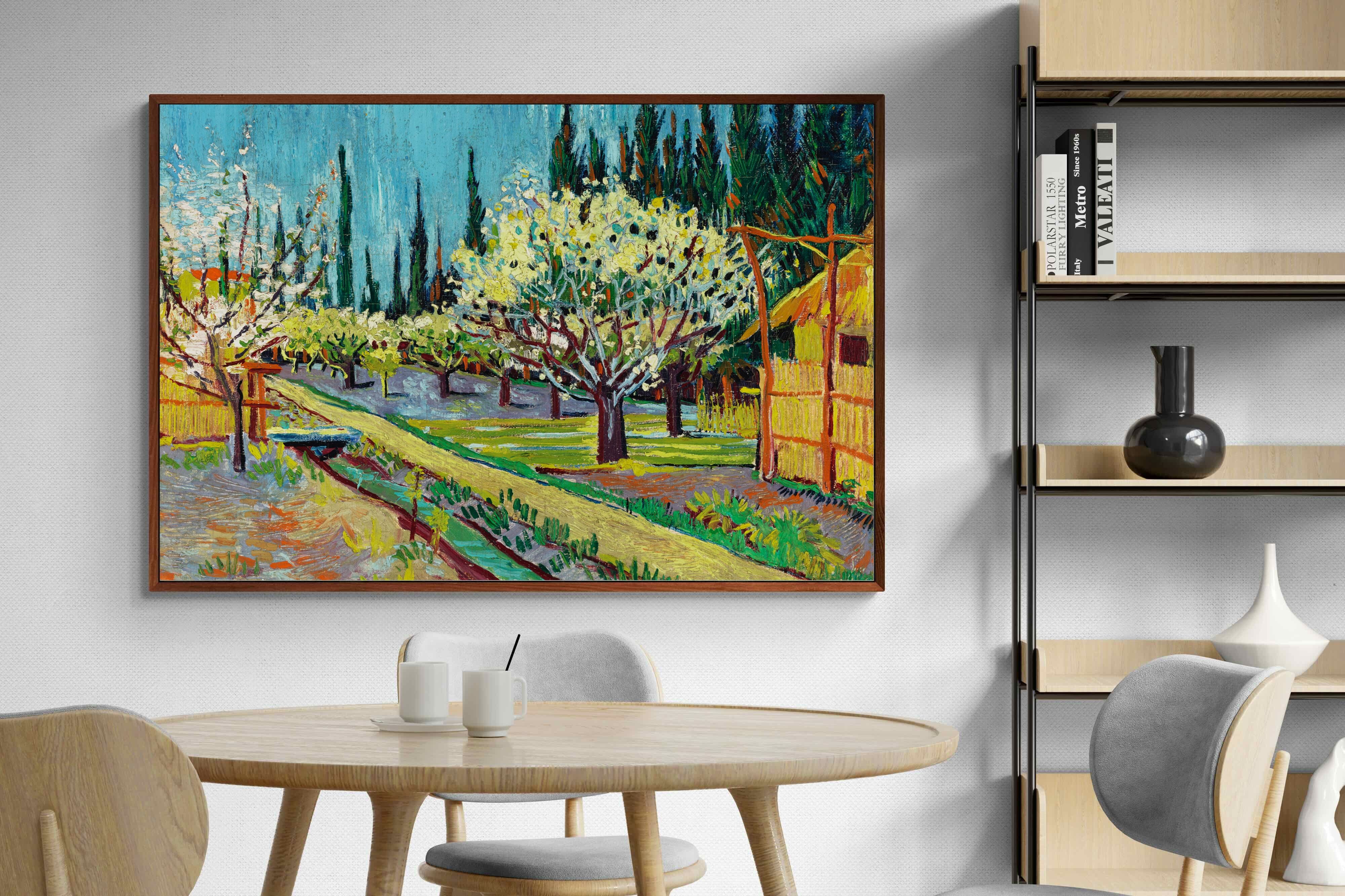 Pixalot ® Orchard Bordered by Cypresses