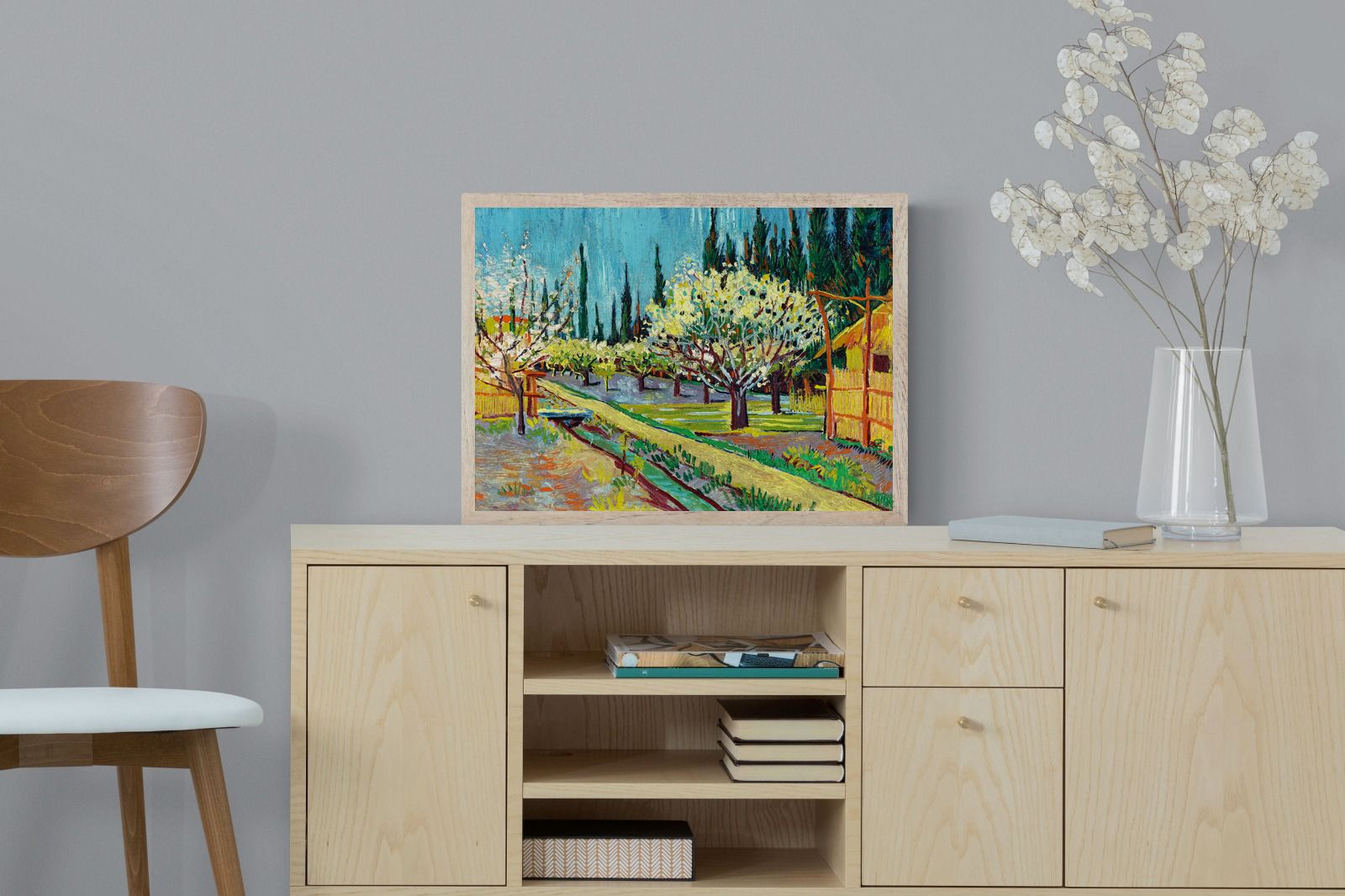 Pixalot ® Orchard Bordered by Cypresses