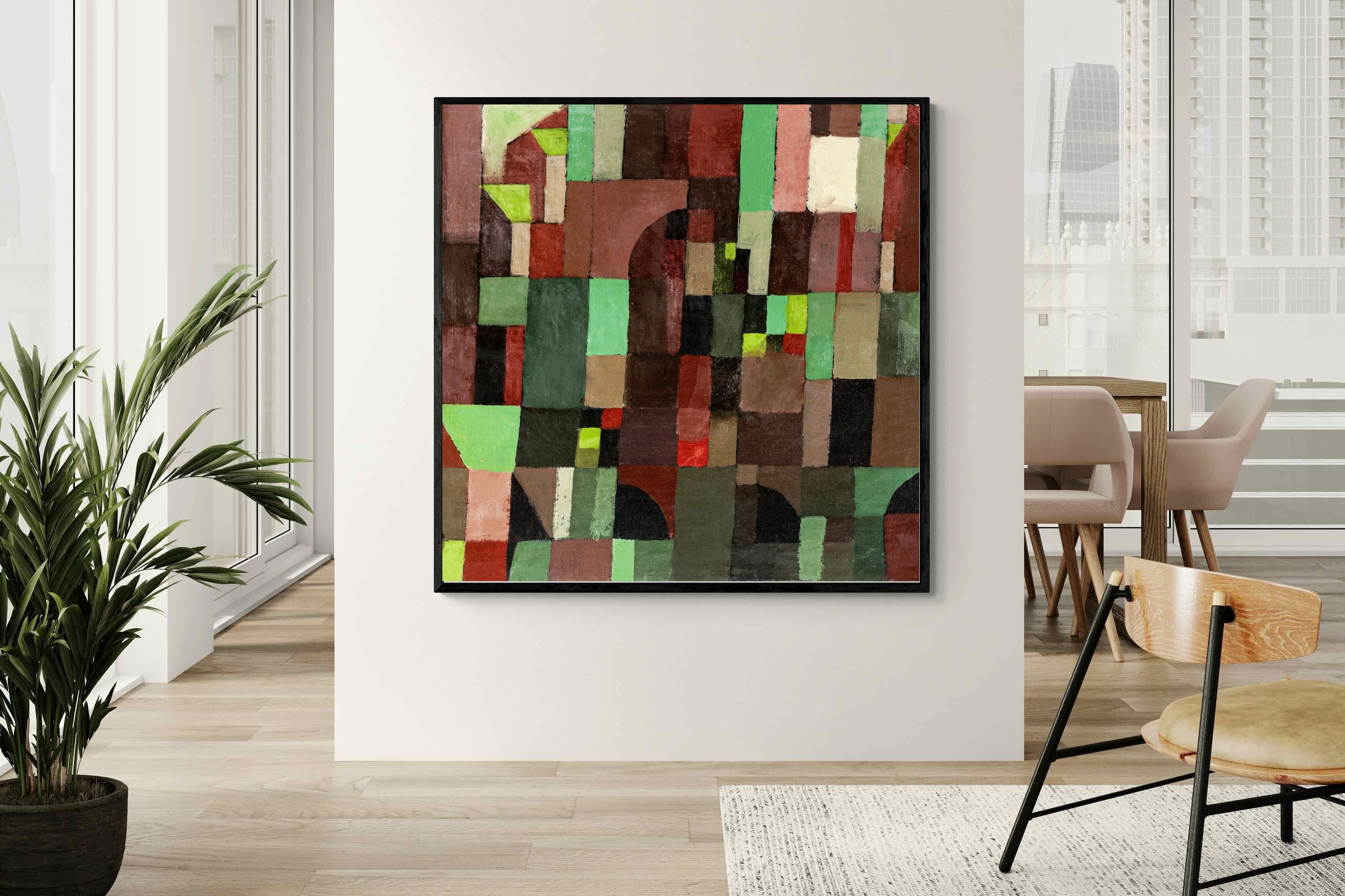 Pixalot ® Red & Green Architecture