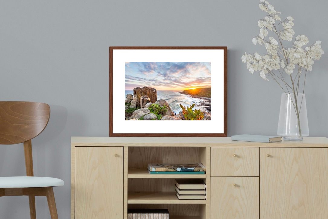 Pixalot ® Sunrise Over Rocky Bluff