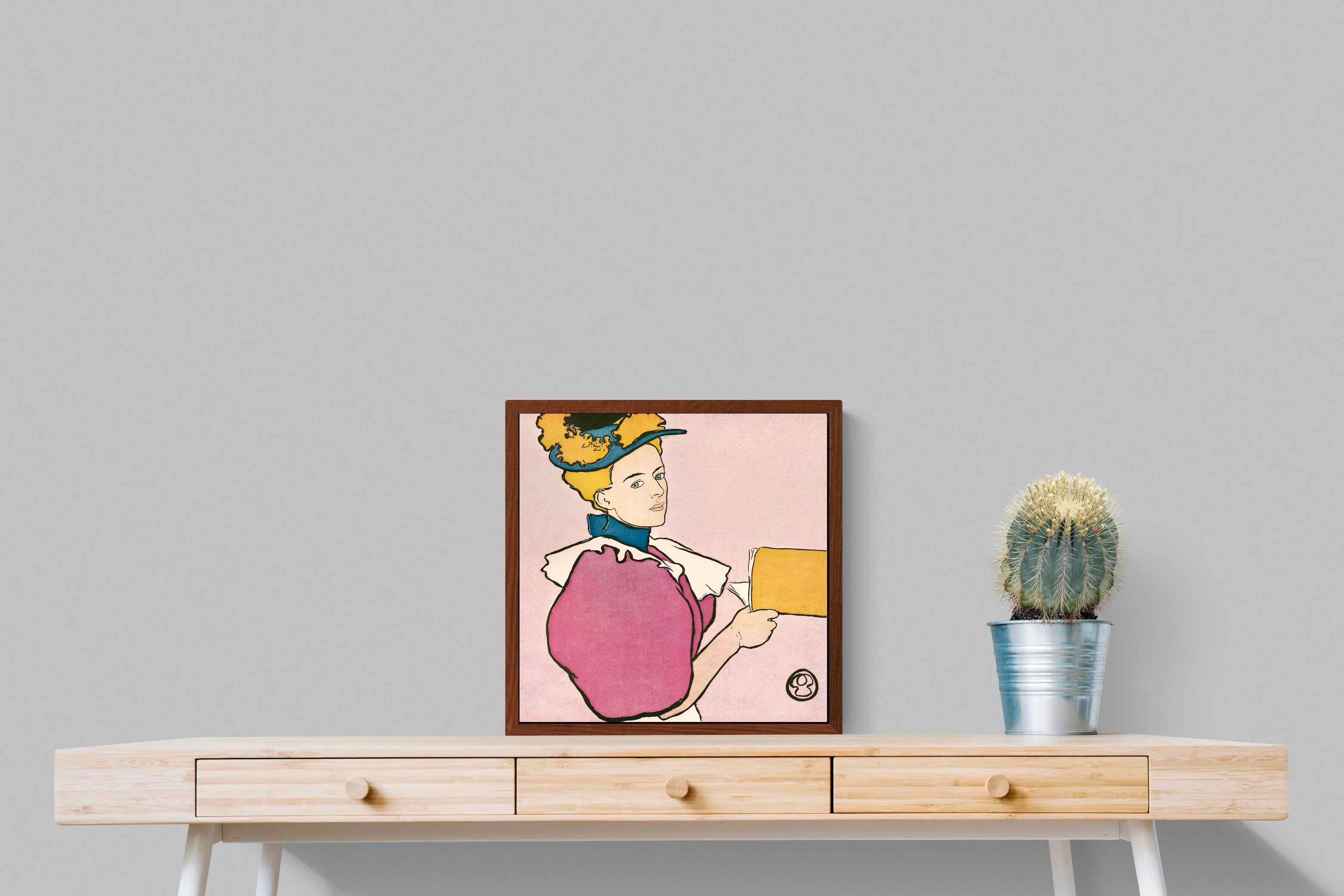 Pixalot ® Woman Holding Book