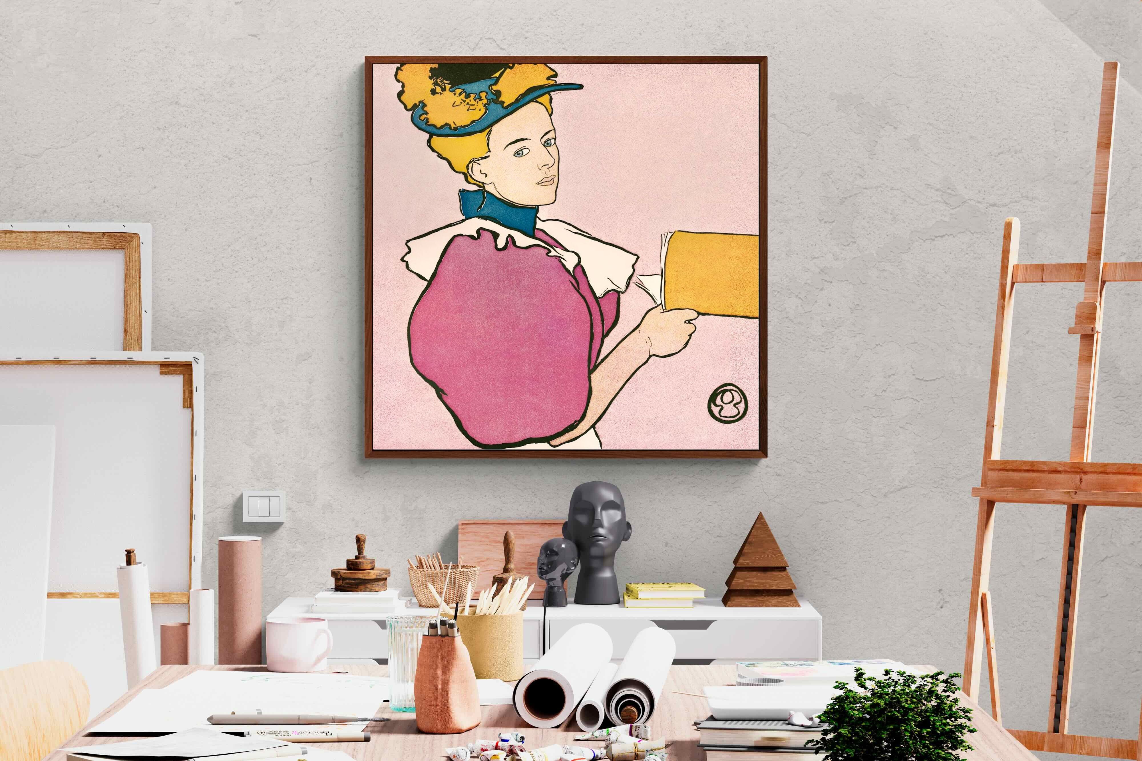 Pixalot ® Woman Holding Book