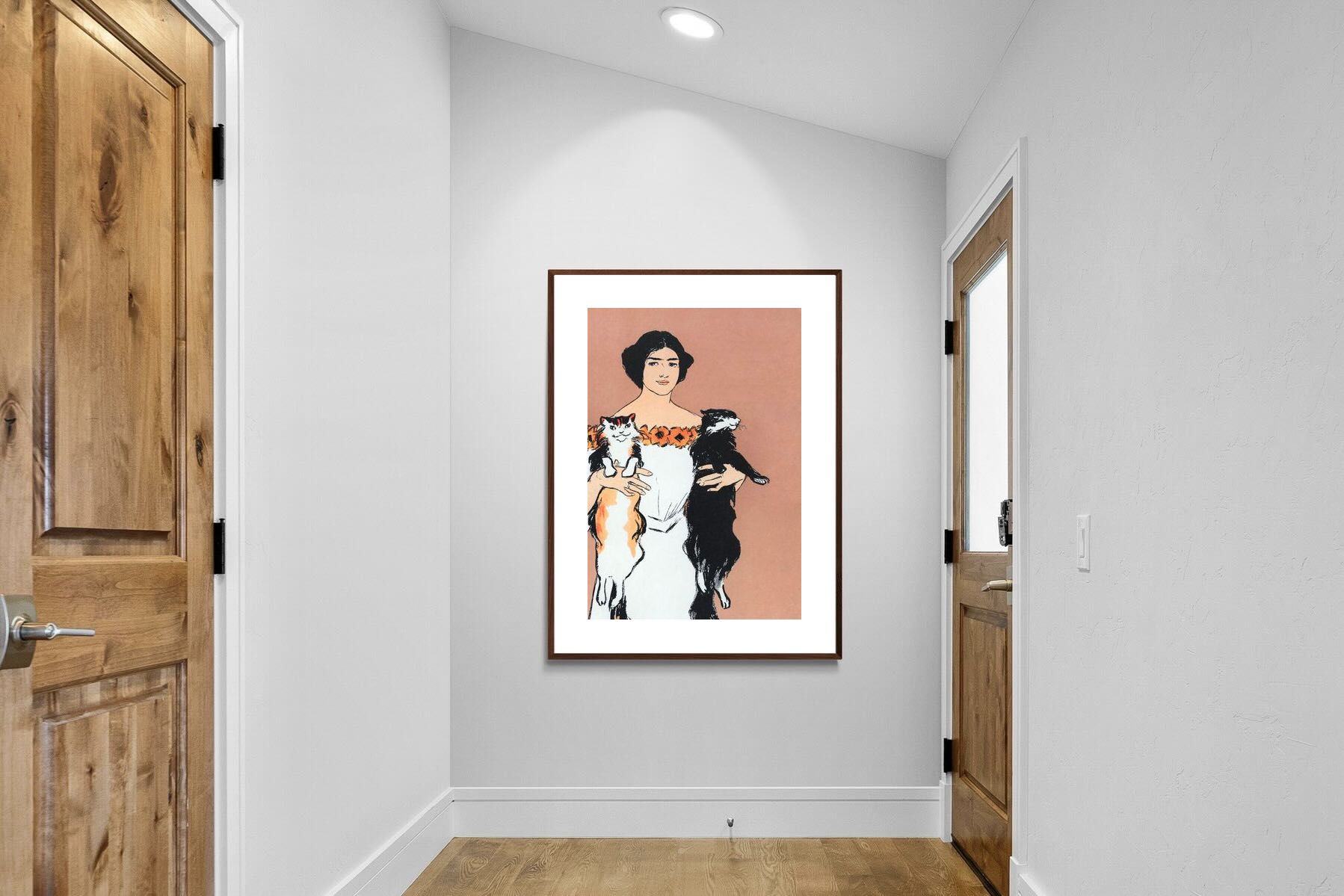 Pixalot ® Woman Holding Cats
