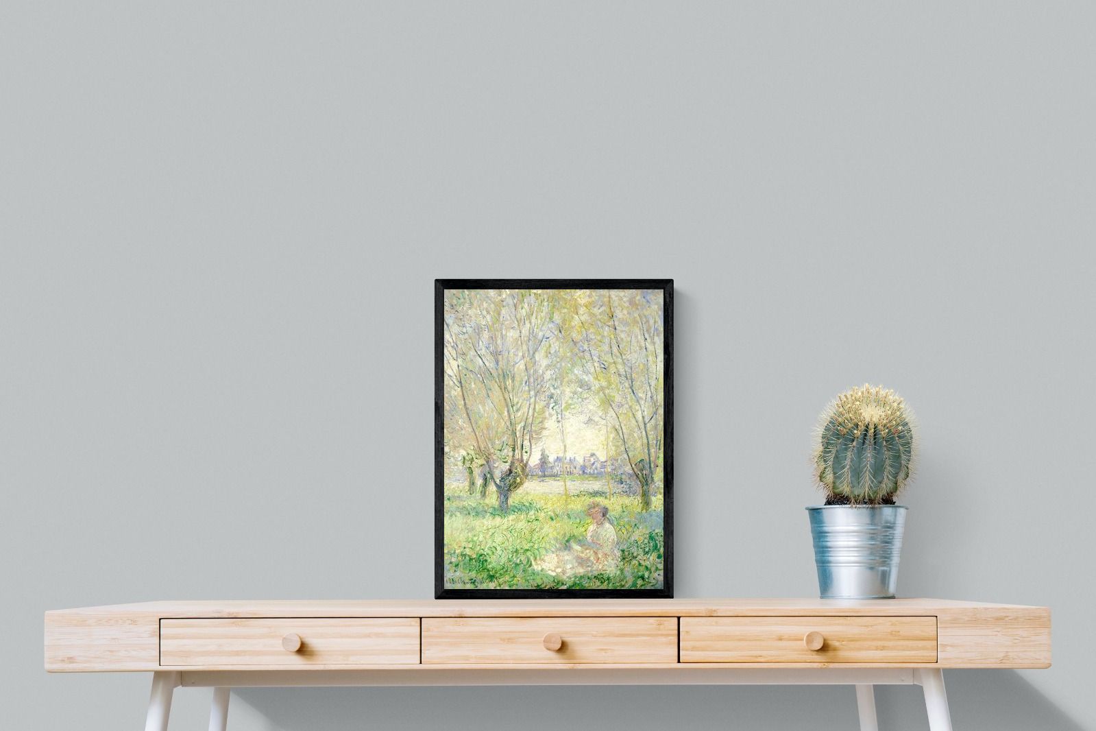 Pixalot ® Woman Seated under the Willows