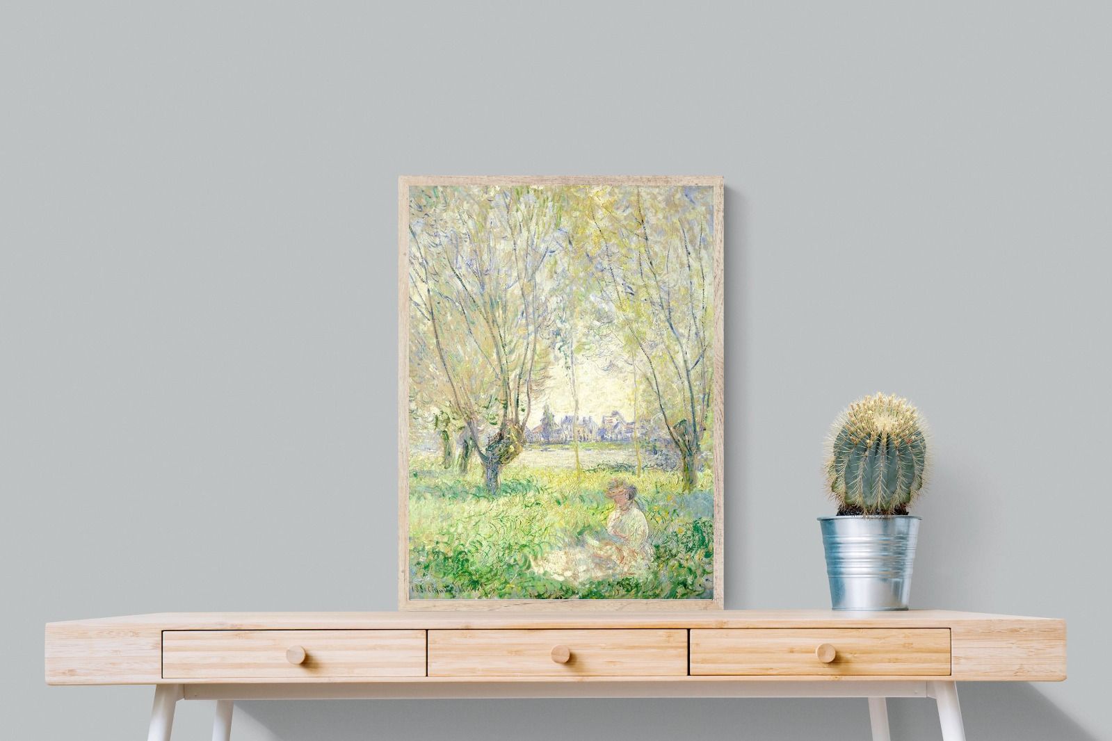 Pixalot ® Woman Seated under the Willows