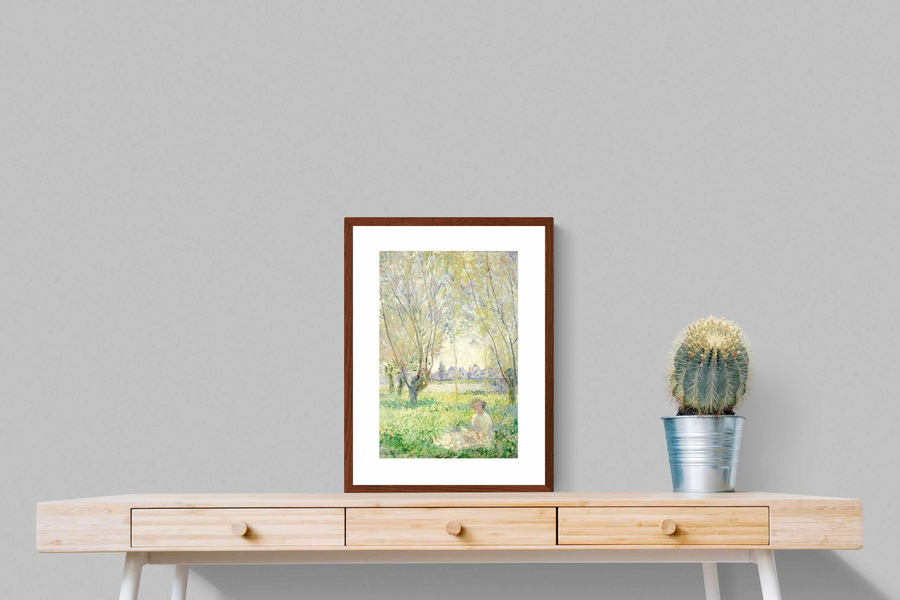 Pixalot ® Woman Seated under the Willows