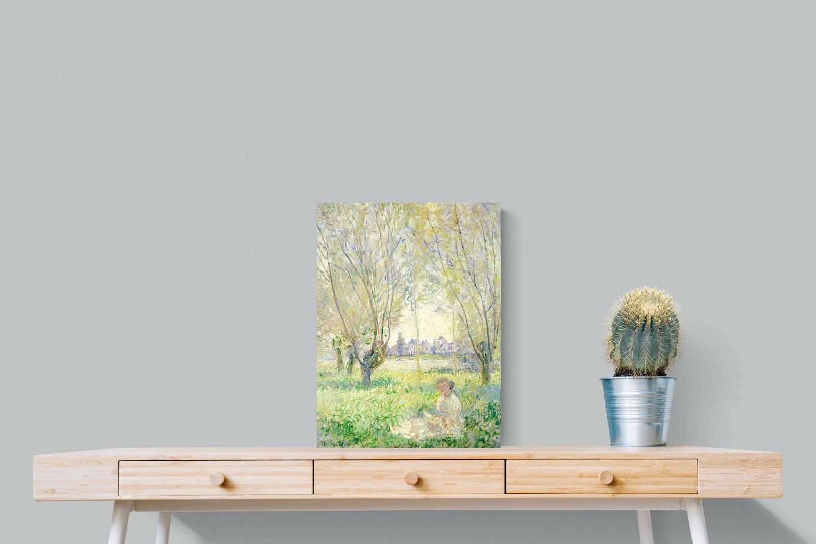 Pixalot ® Woman Seated under the Willows