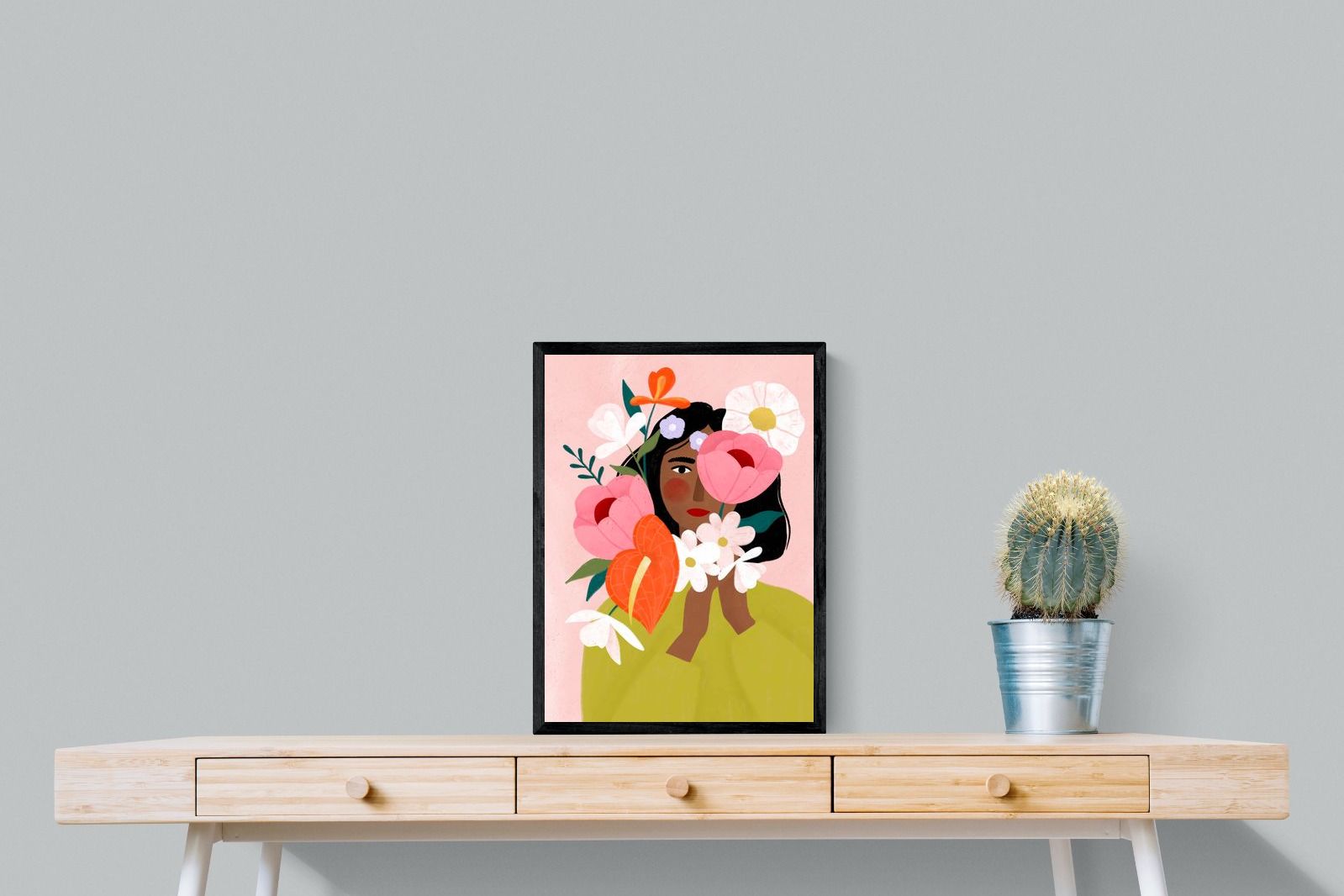 Pixalot ® Woman with Vibrant Flowers