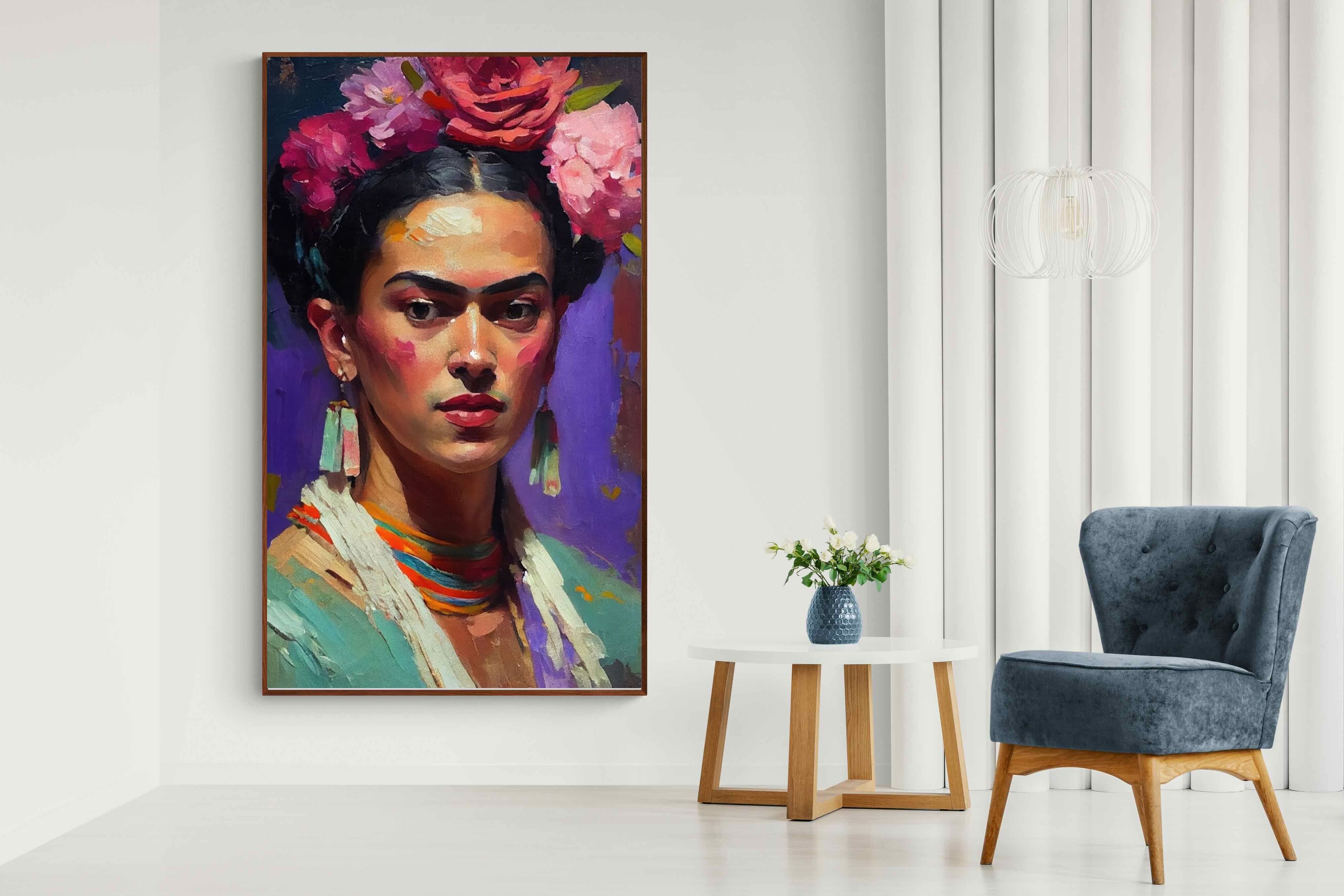 Pixalot Portrait of Frida