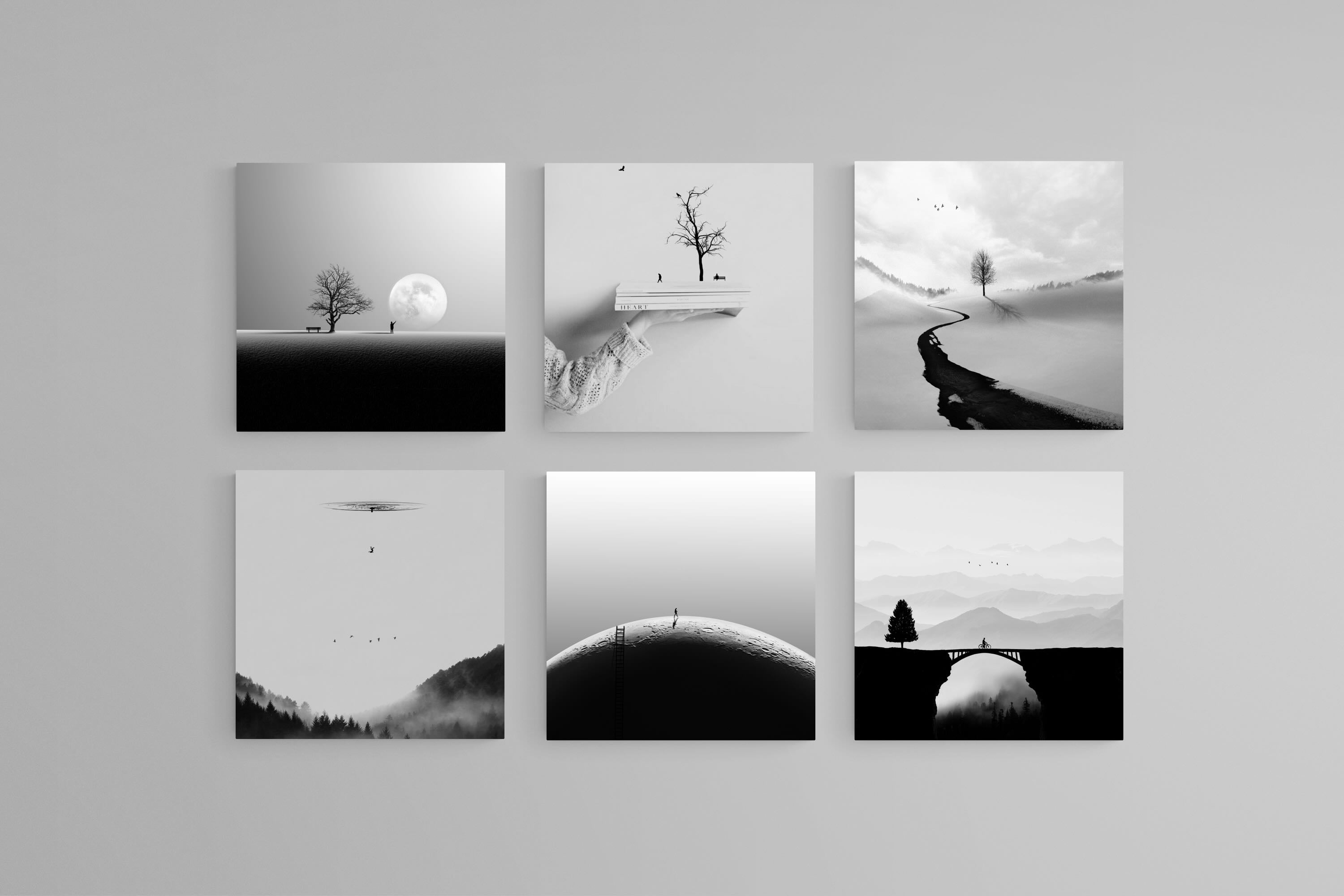 Quiet World Set of 6