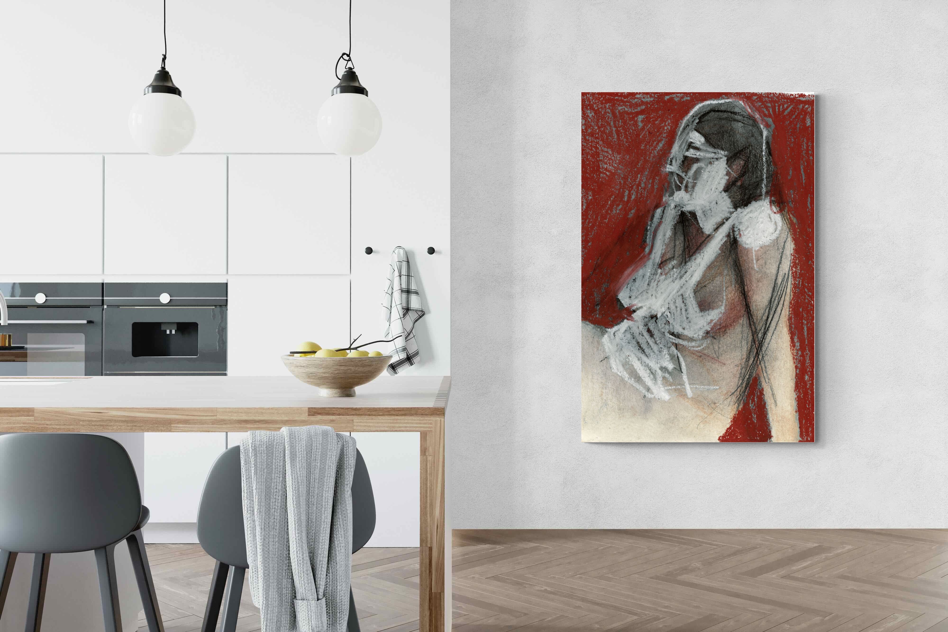 Pixalot Red Drape Study