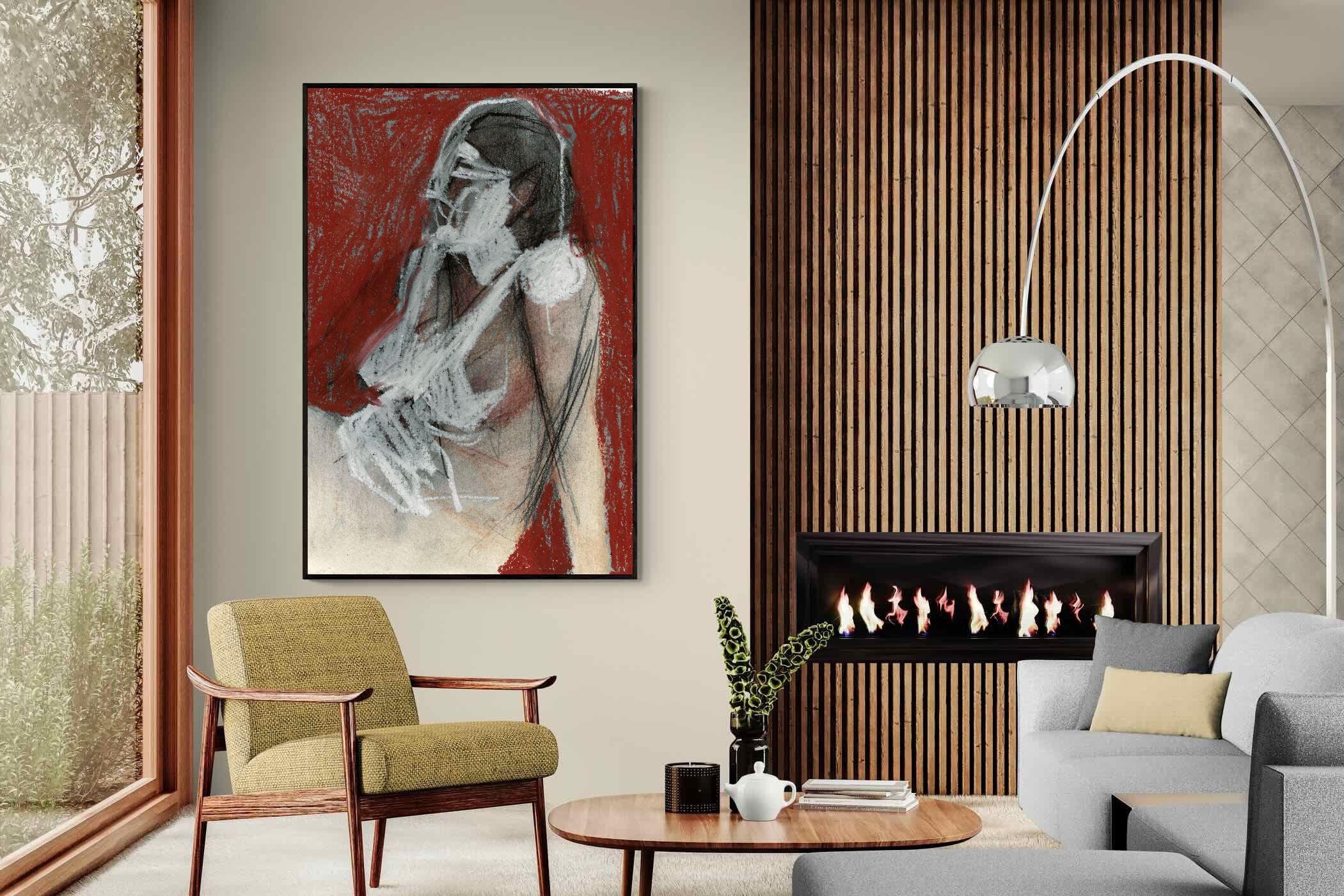 Pixalot Red Drape Study