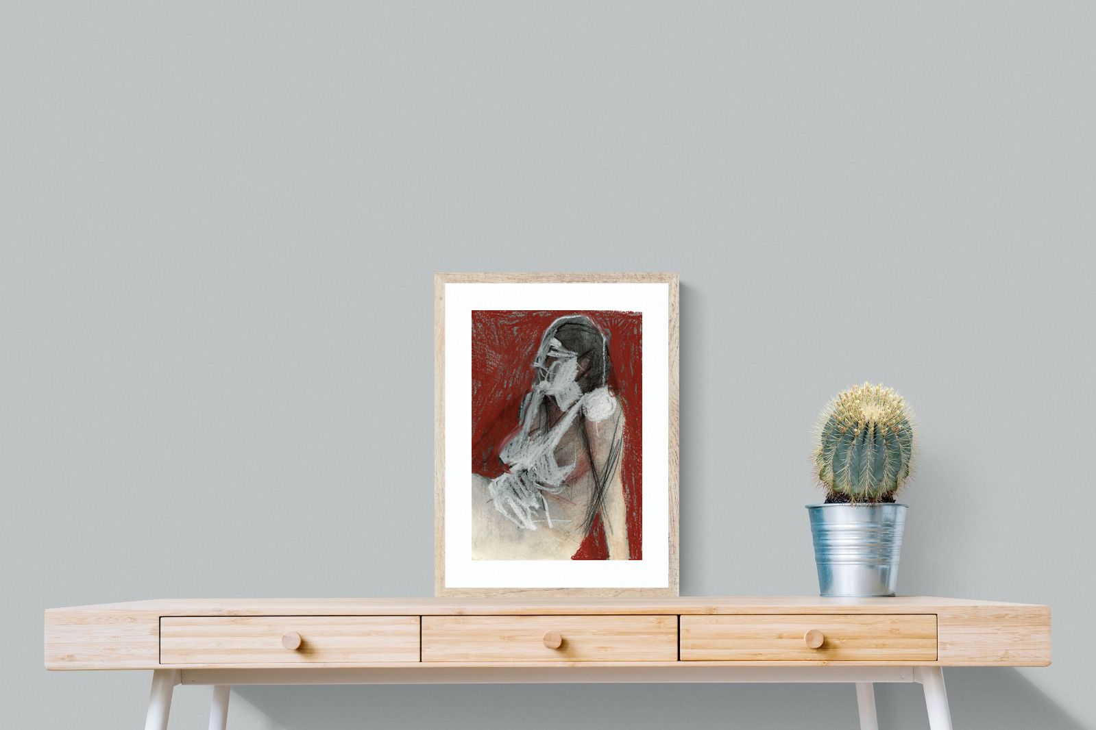 Pixalot Red Drape Study