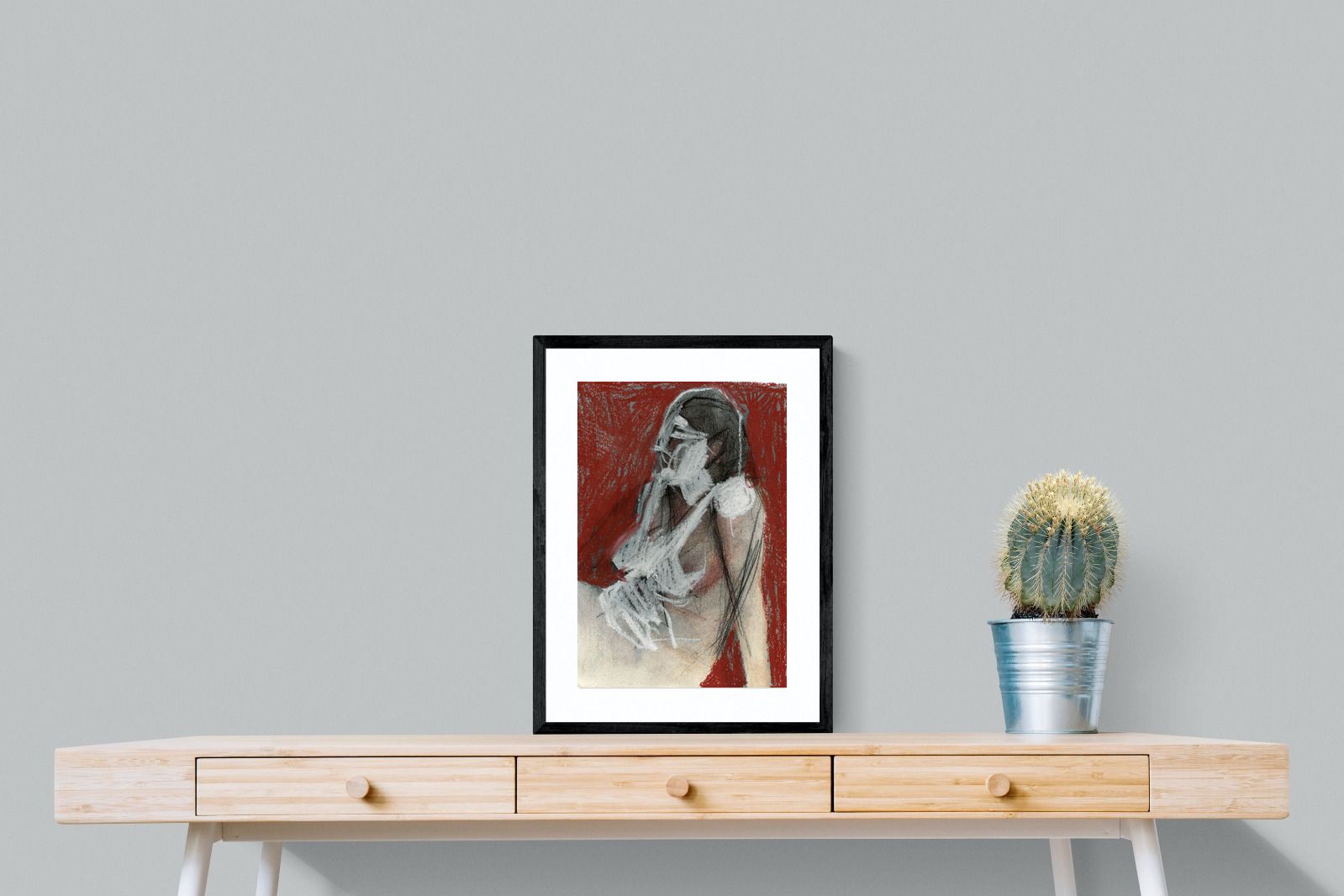 Pixalot Red Drape Study