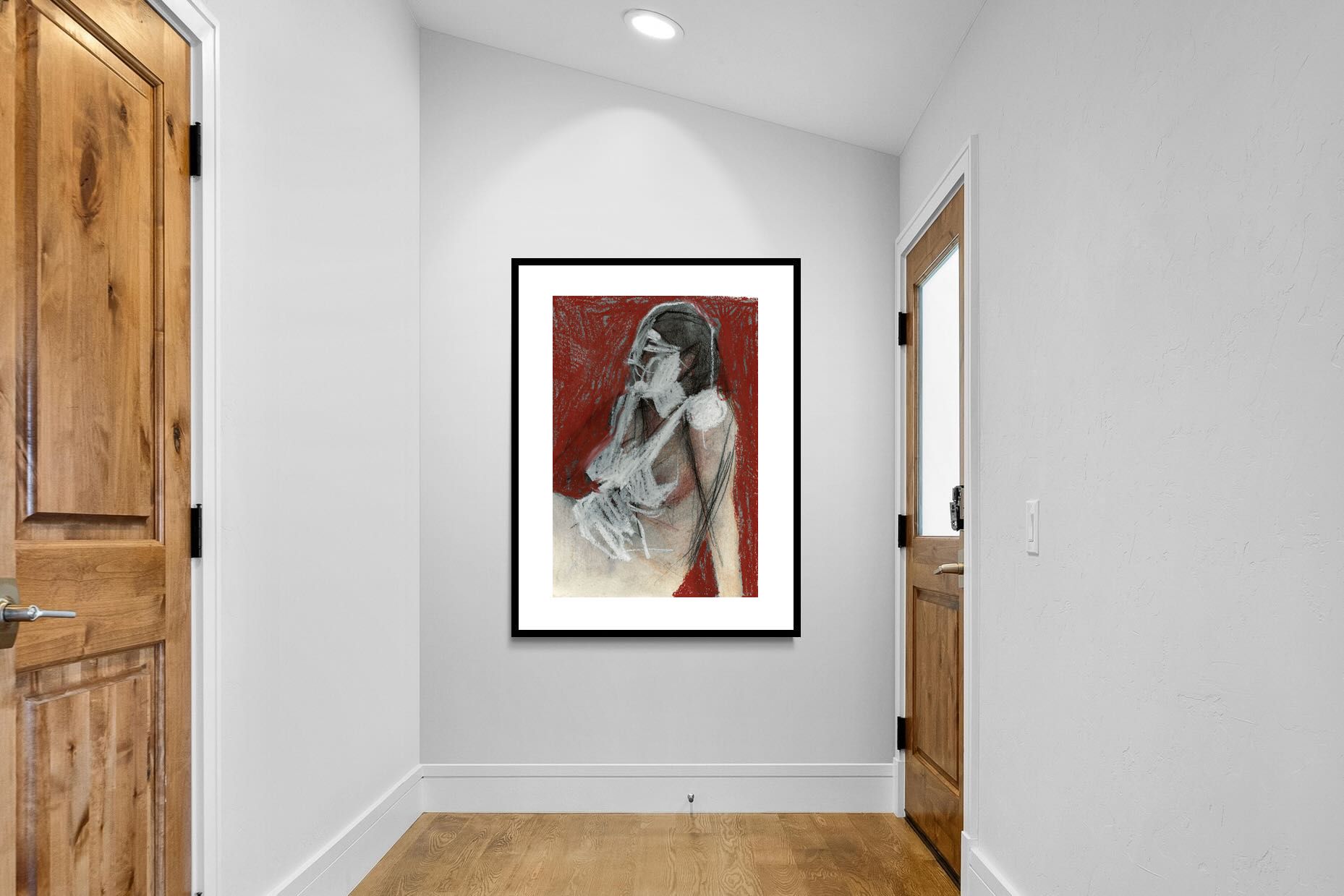 Pixalot Red Drape Study