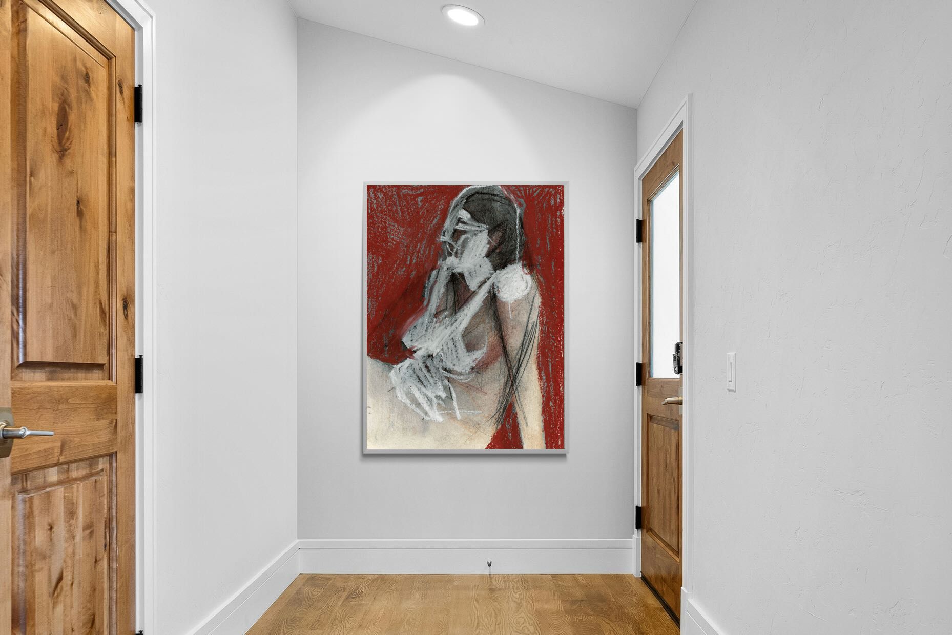 Pixalot Red Drape Study