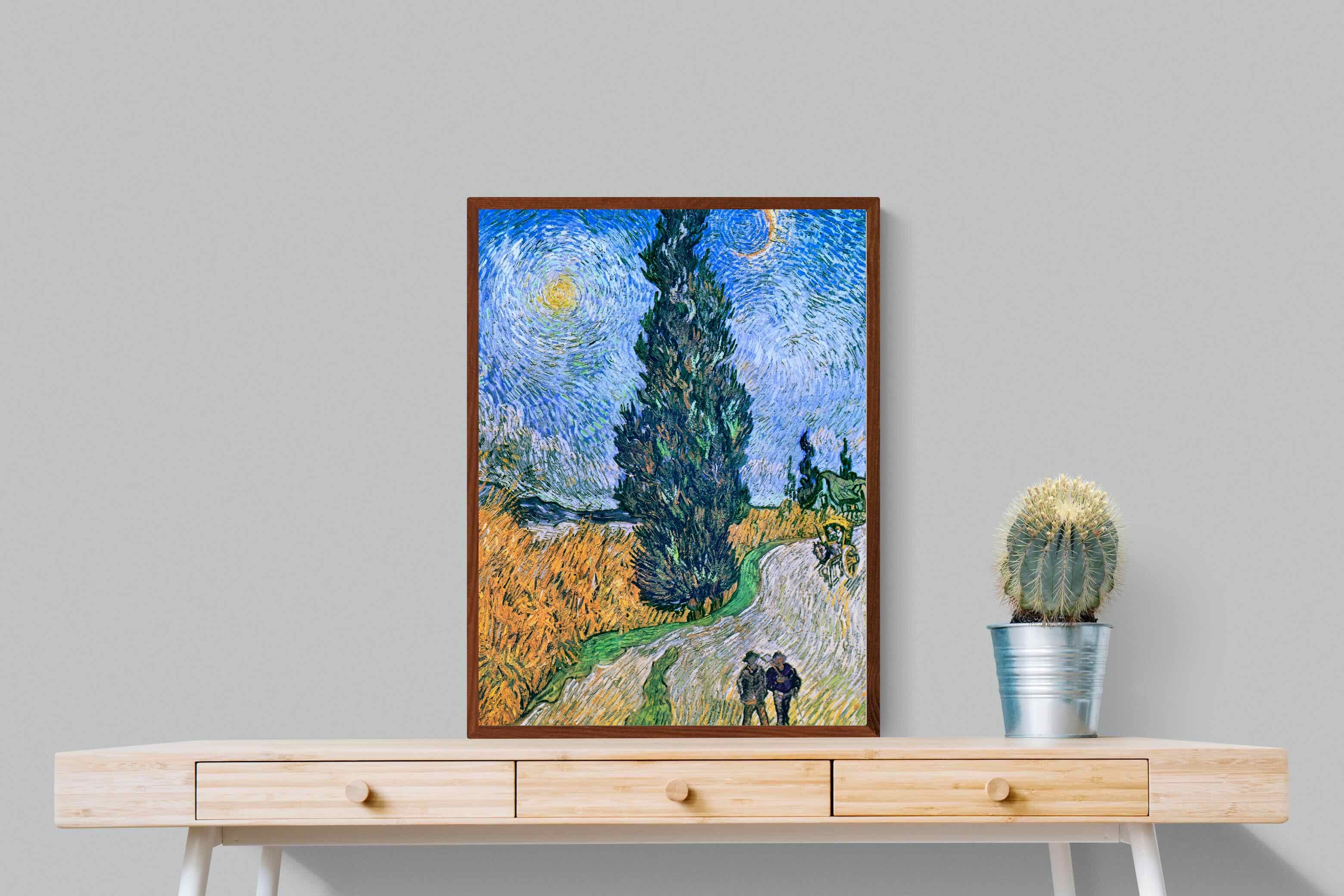 Pixalot Road with Cypress and Star