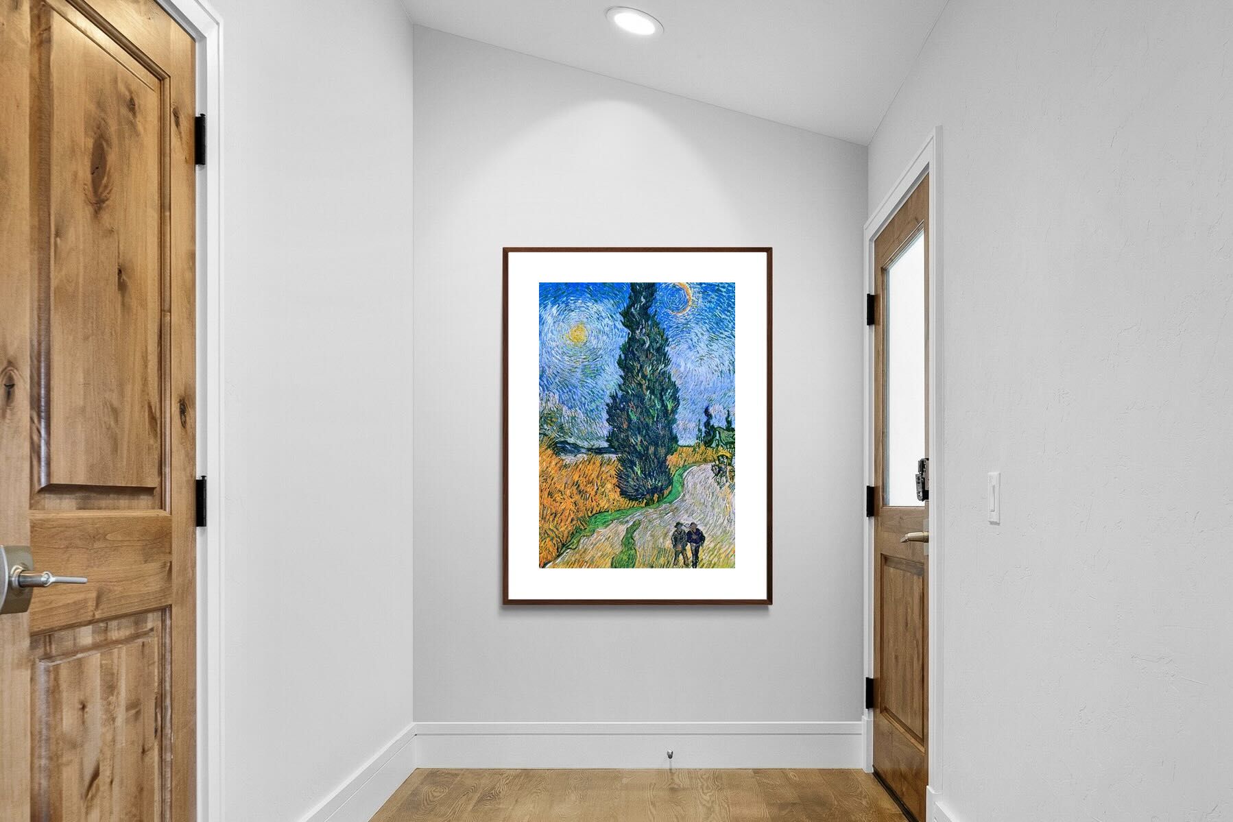 Pixalot Road with Cypress and Star