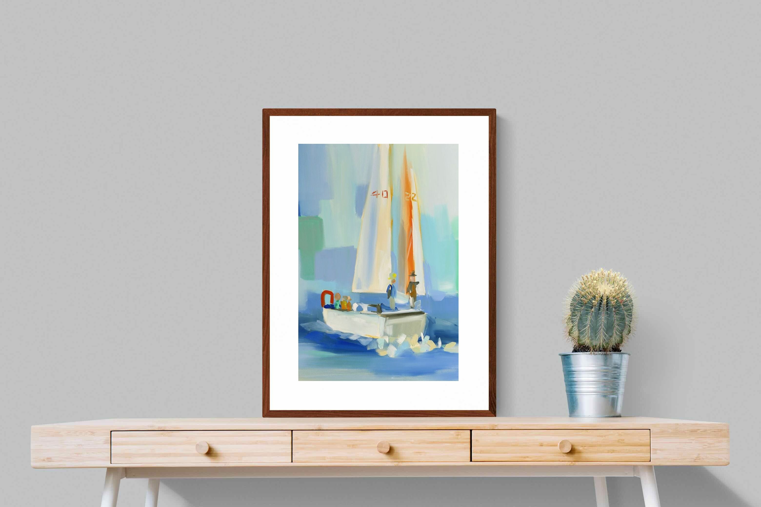 Pixalot Sailboat on the Water