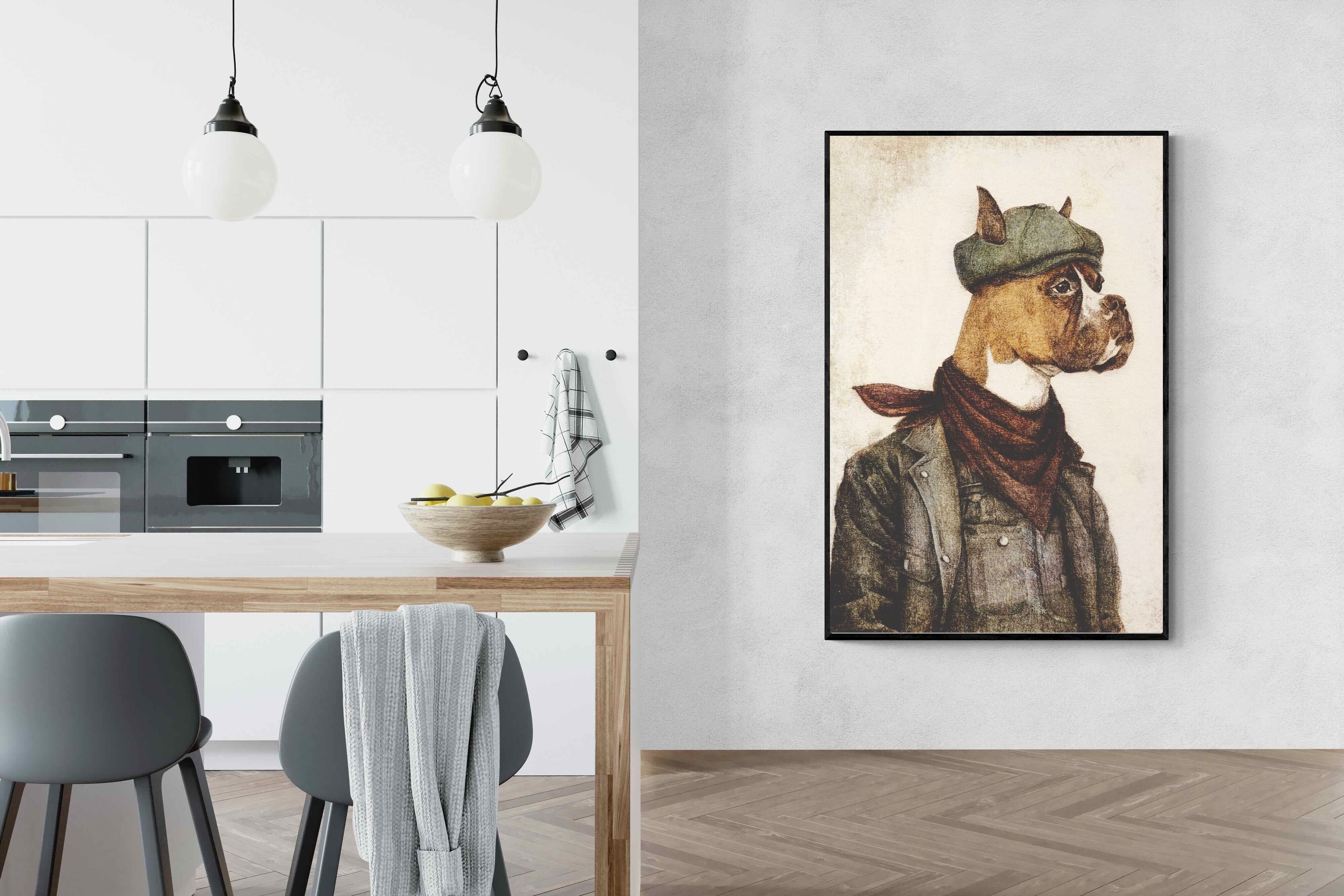 Pixalot Sartorial Boxer Dog