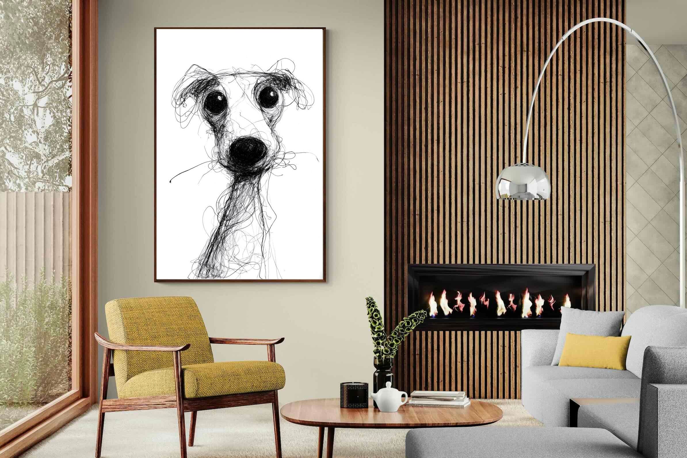 Pixalot Scribbly Dog