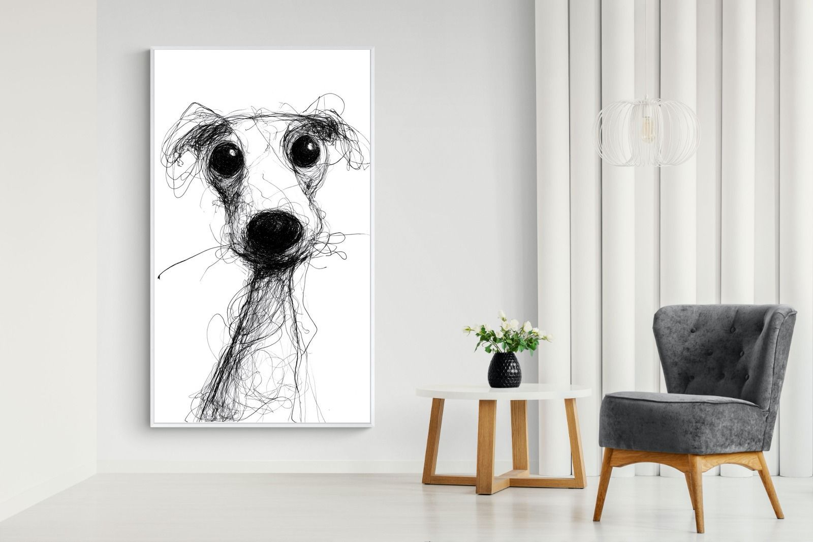 Pixalot Scribbly Dog