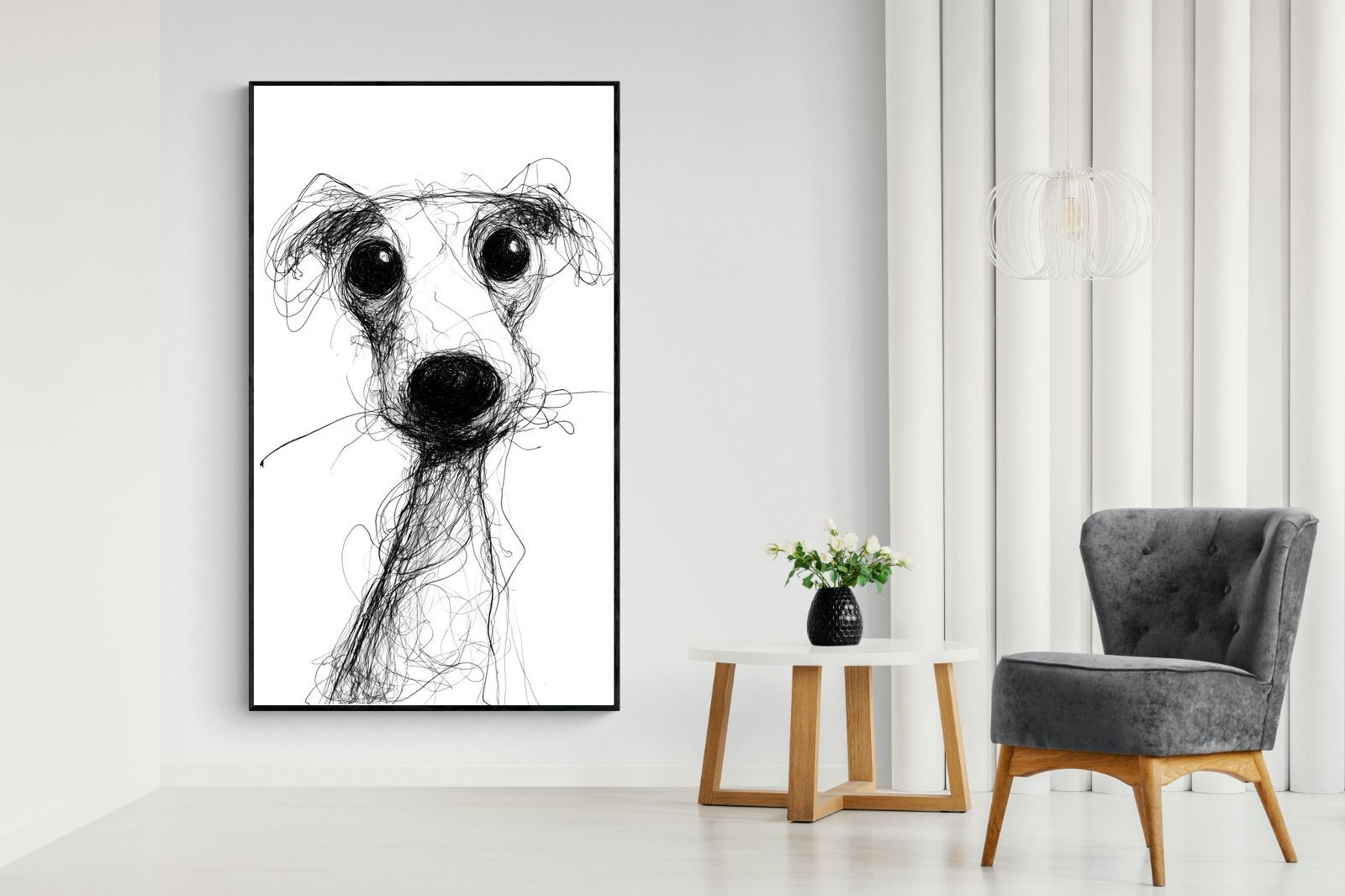 Pixalot Scribbly Dog
