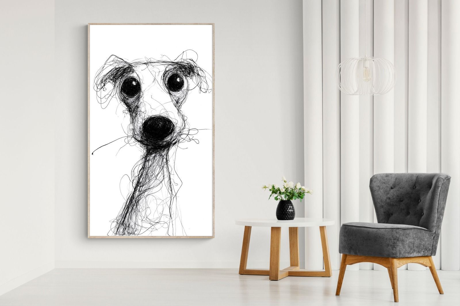 Pixalot Scribbly Dog