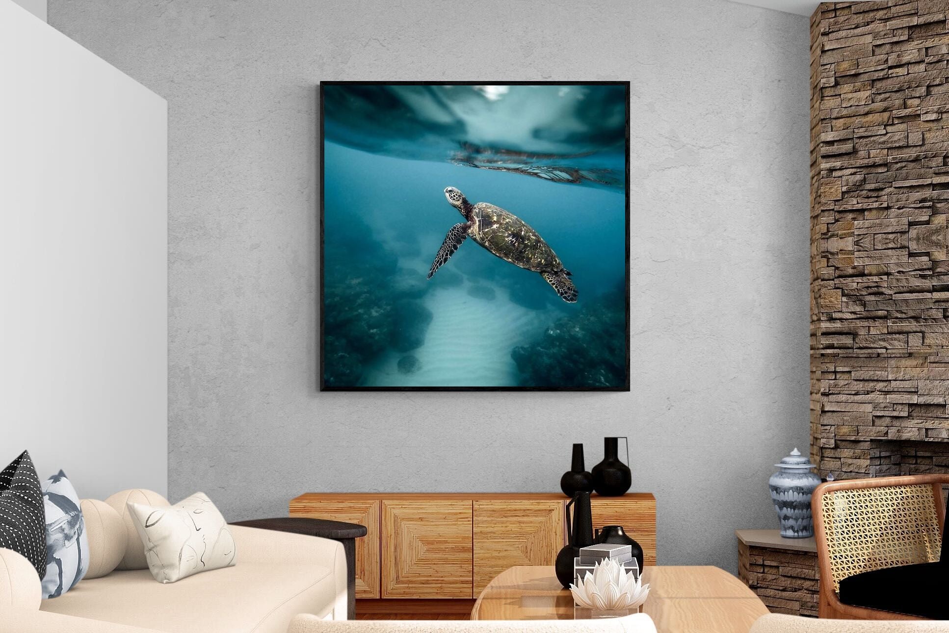 Pixalot Sea Turtle