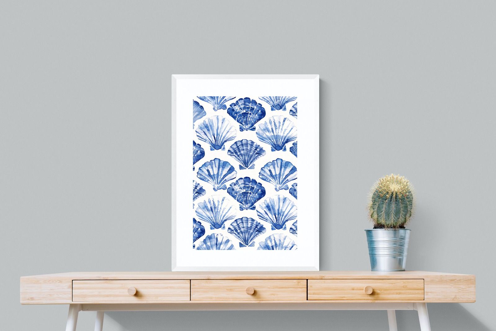 Pixalot Shell Pattern in Blue