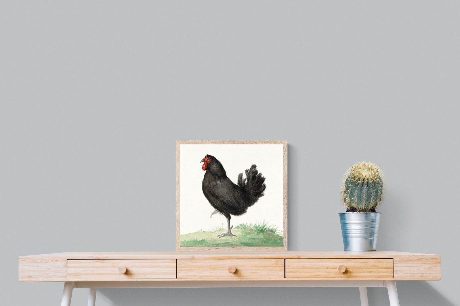 Pixalot Standing Black Chicken