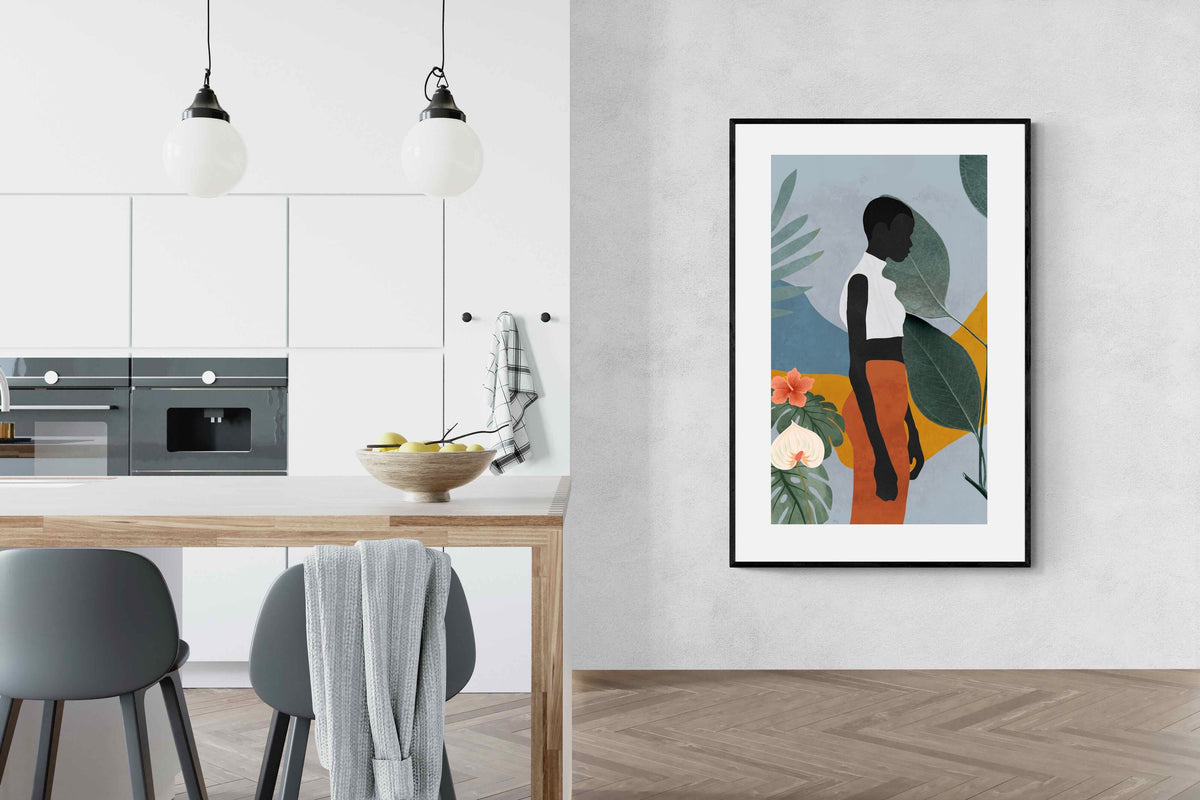 Pixalot ® Standing Woman Silhouette